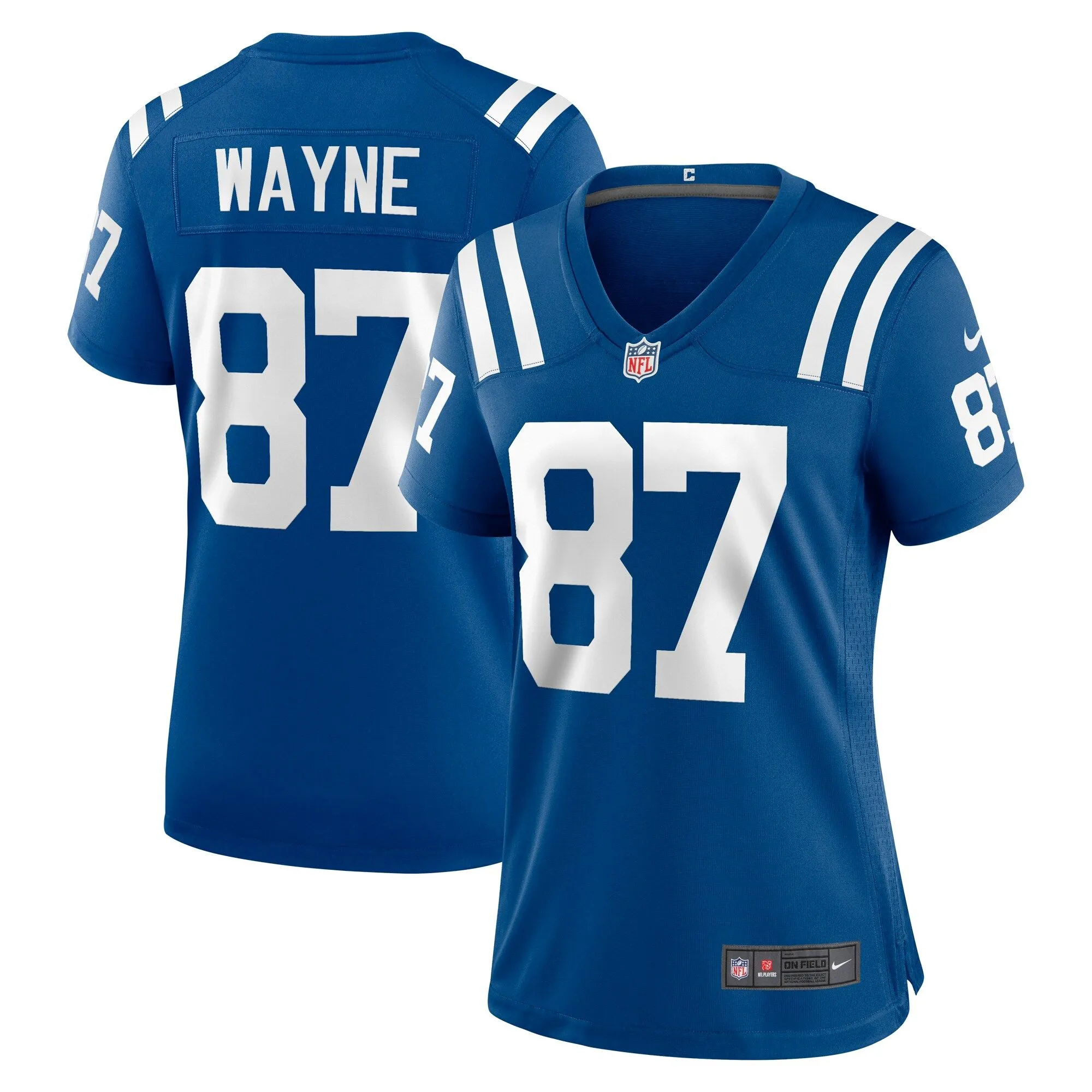 Reggie Wayne Indianapolis Colts Women's  Retired Player Game Jersey - Royal