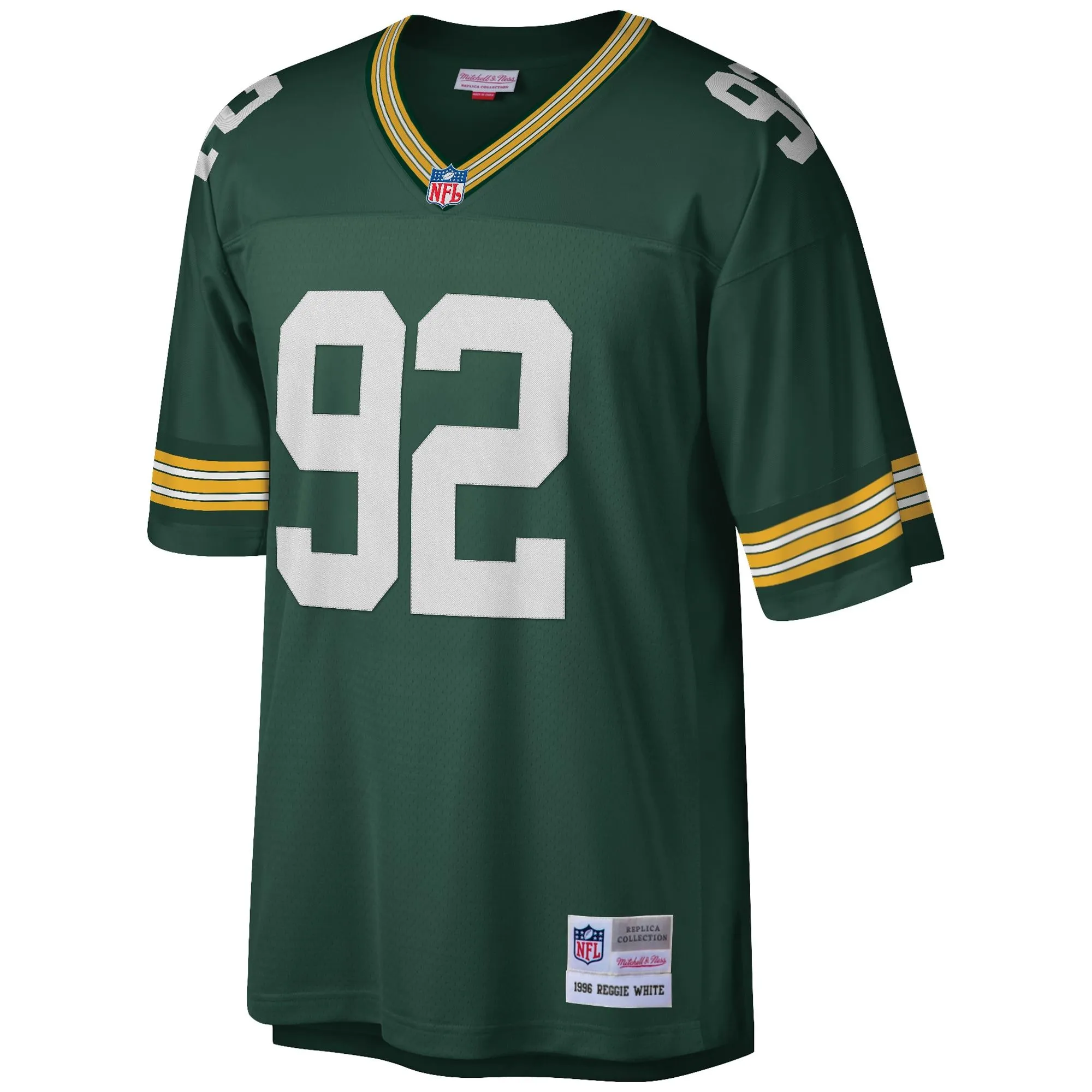 Reggie White Green Bay Packers Mitchell & Ness Big & Tall 1996 Retired Player Replica Jersey - Green