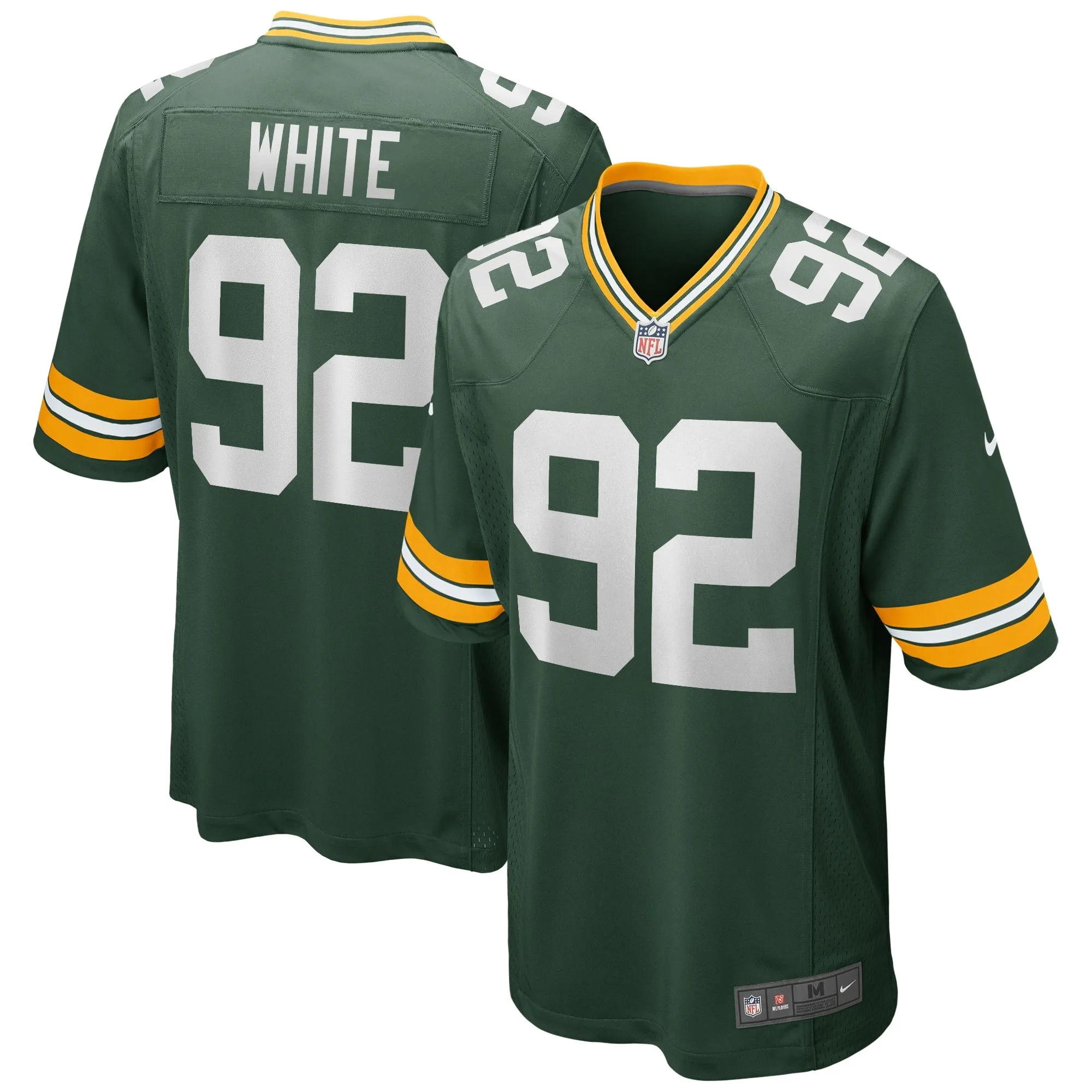 Reggie White Green Bay Packers  Game Retired Player Jersey - Green