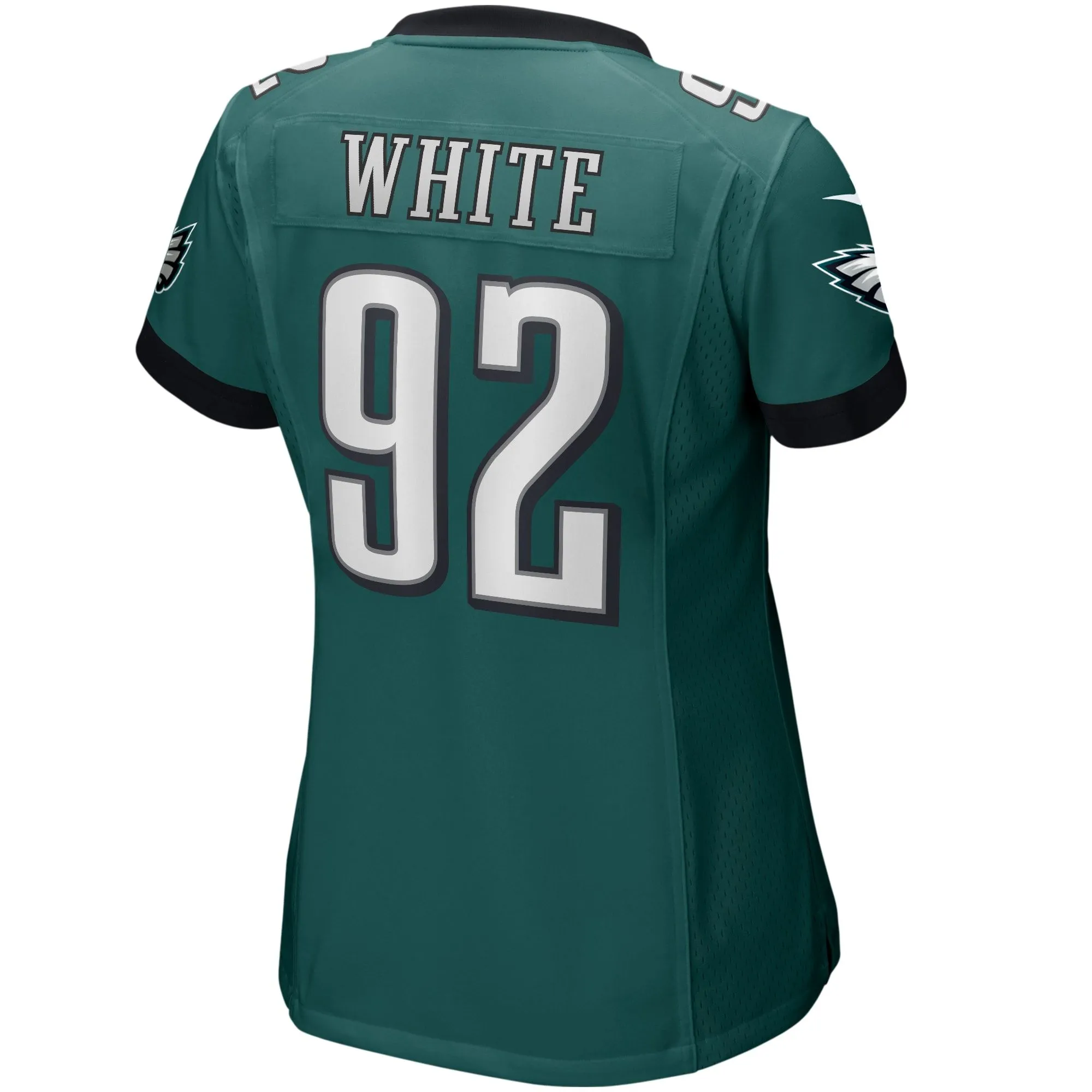 Reggie White Philadelphia Eagles  Women's Game Retired Player Jersey - Midnight Green