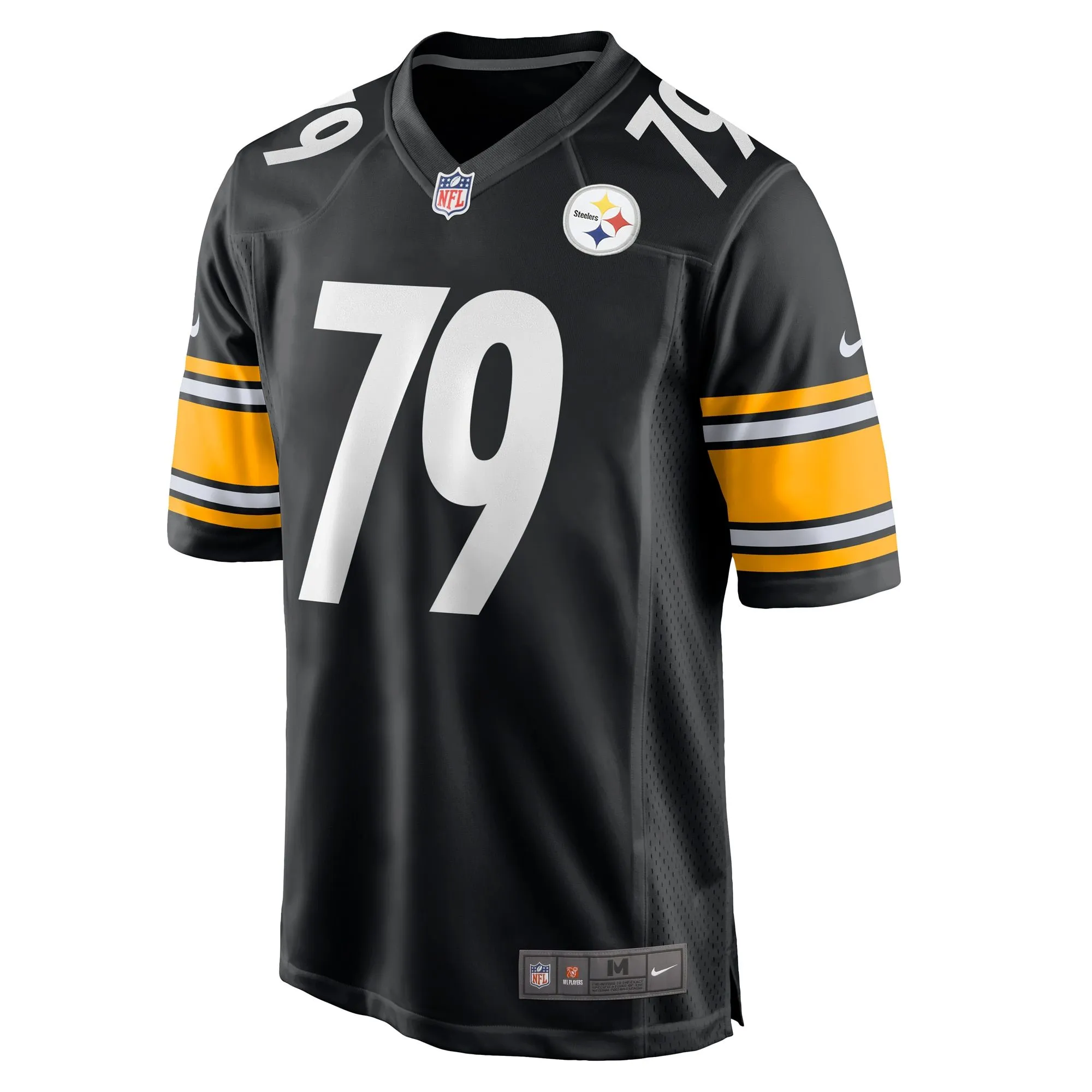 Renell Wren Pittsburgh Steelers   Game Jersey -  Black