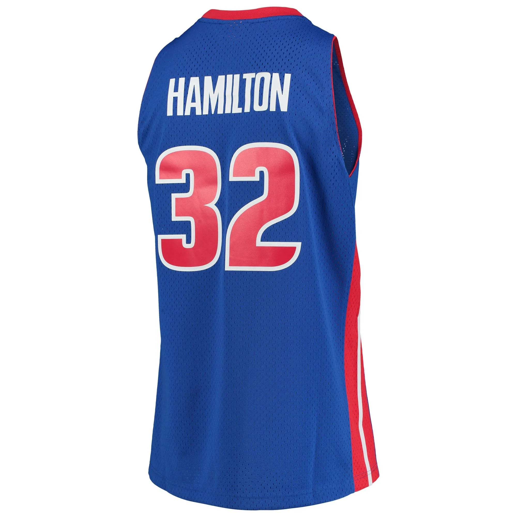 Richard Hamilton Detroit Pistons Mitchell & Ness 2003/04 Hardwood Classics Swingman Jersey - Blue