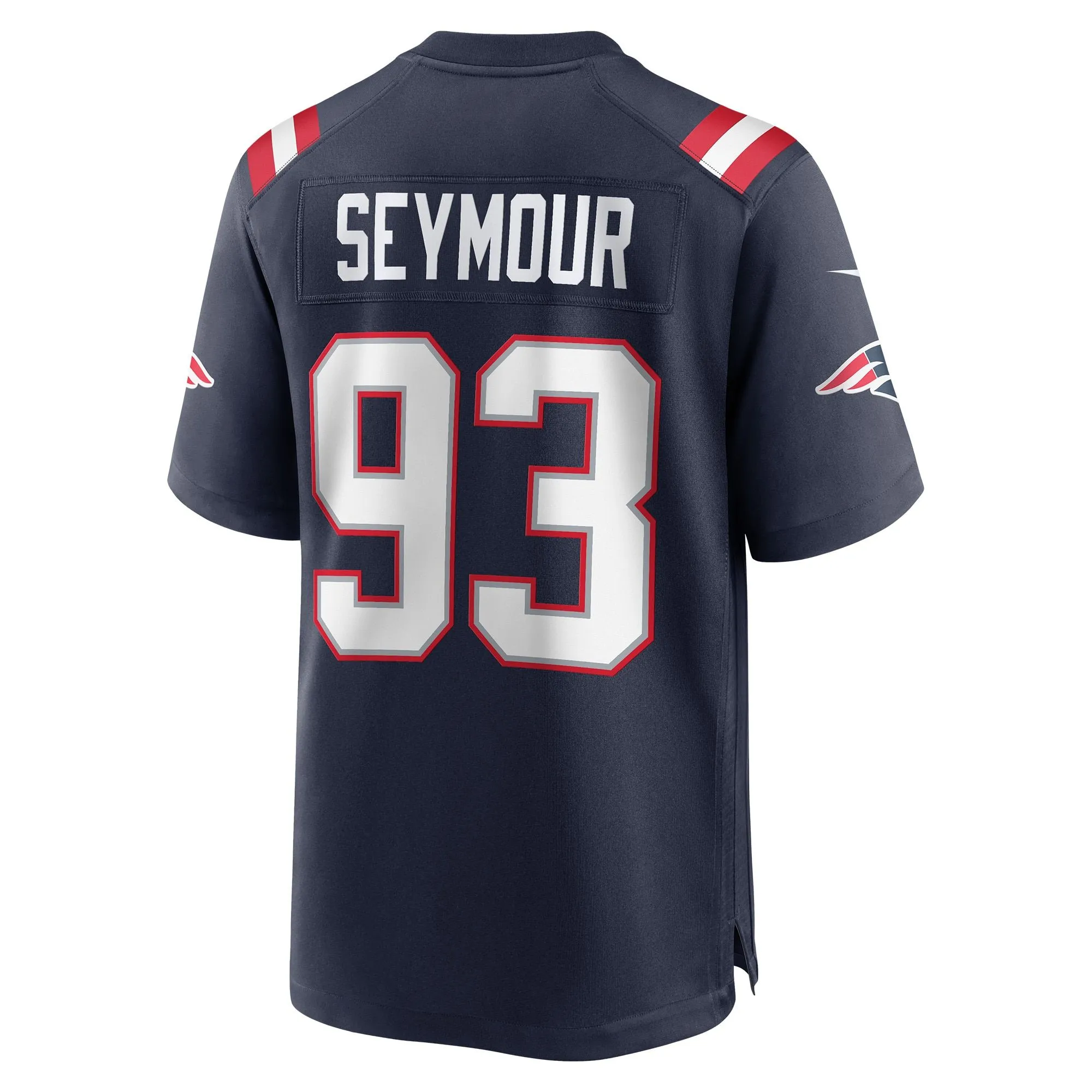 Richard Seymour New England Patriots  Retired Player Game Jersey - Navy