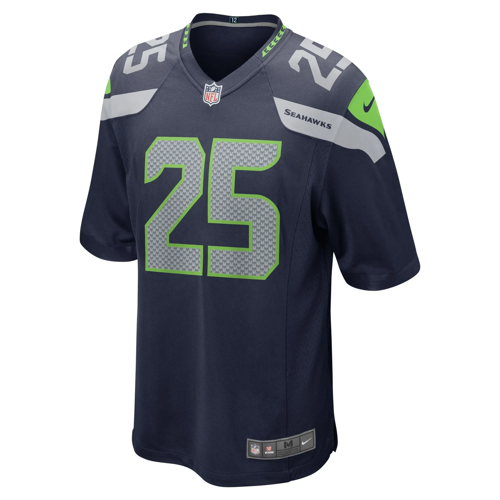 Richard Sherman Seattle Seahawks  Retired Game Jersey - College Navy