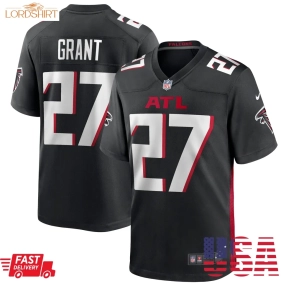 Richie Grant Atlanta Falcons  Game Jersey   Black