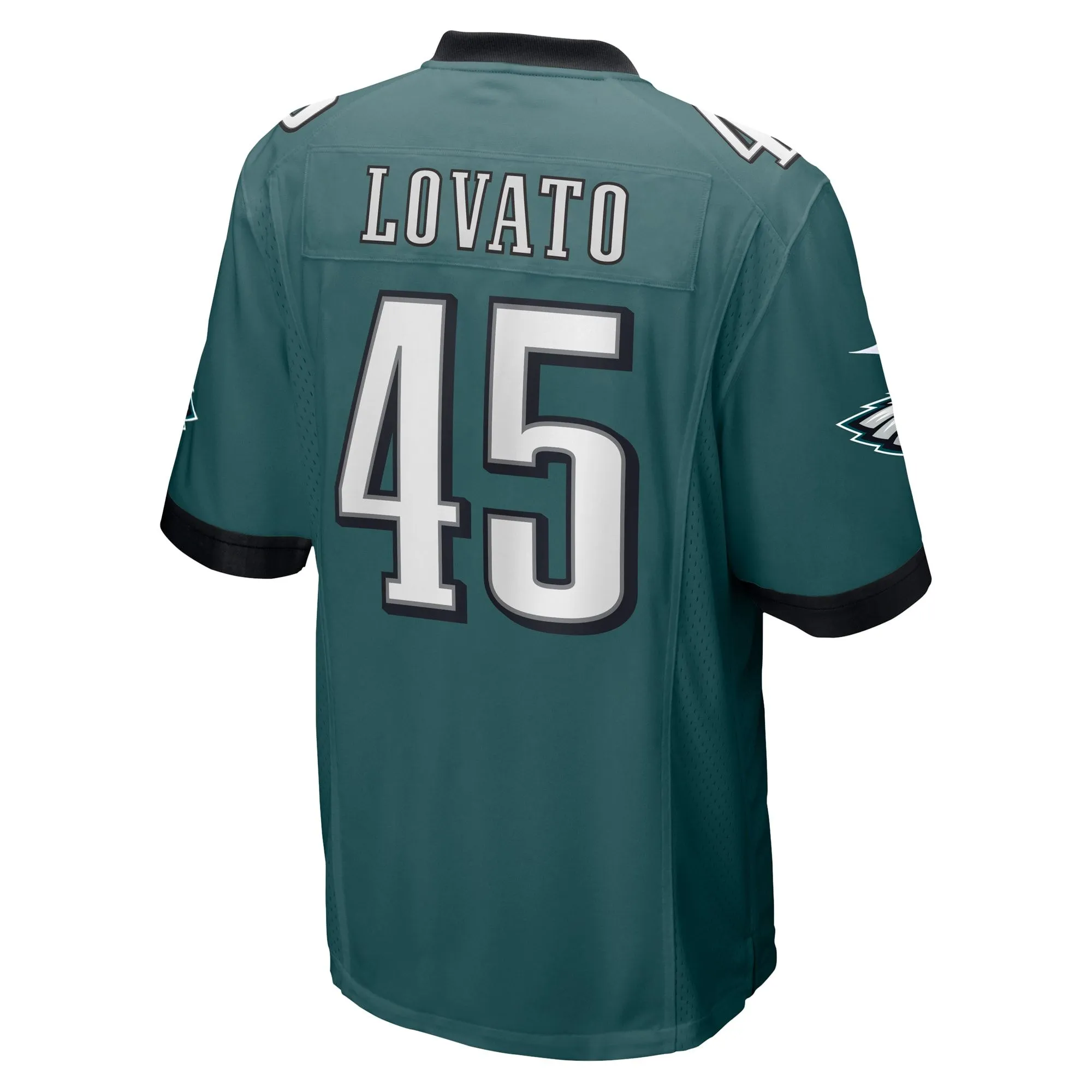 Rick Lovato Philadelphia Eagles  Game Jersey - Midnight Green