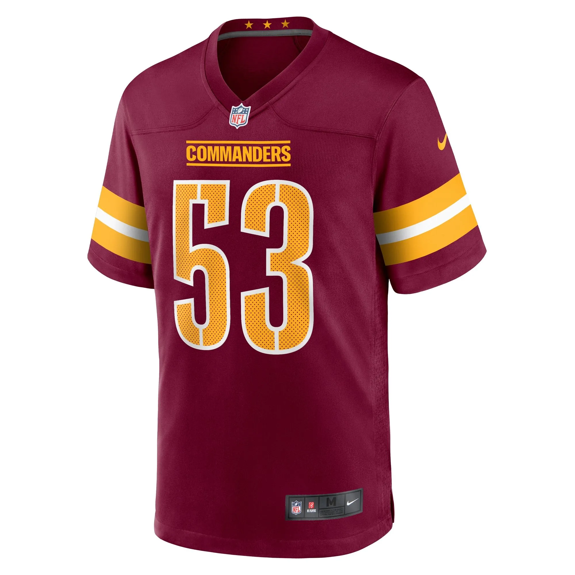 Ricky Stromberg Washington Commanders  Team Game Jersey - Burgundy