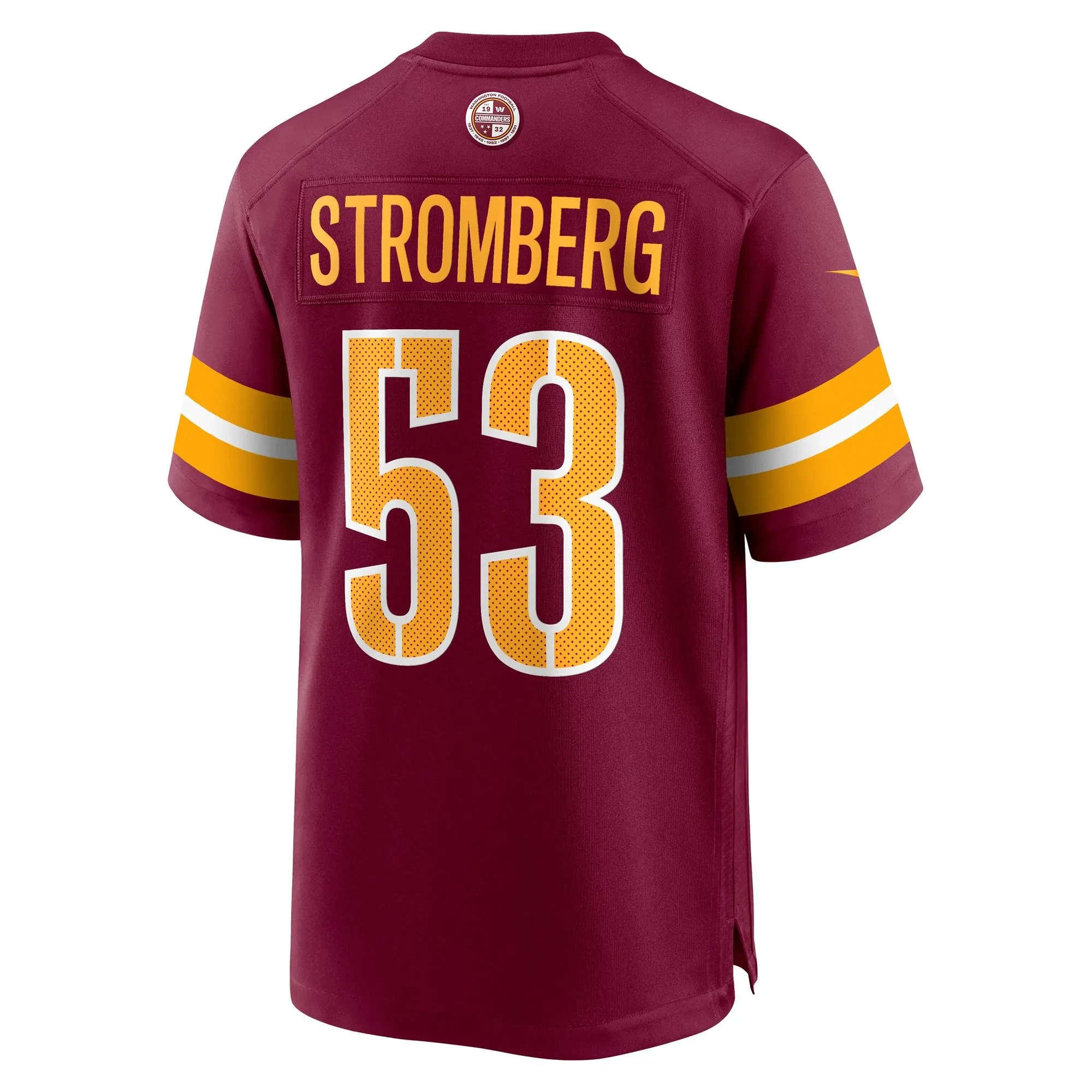 Ricky Stromberg Washington Commanders  Team Game Jersey - Burgundy