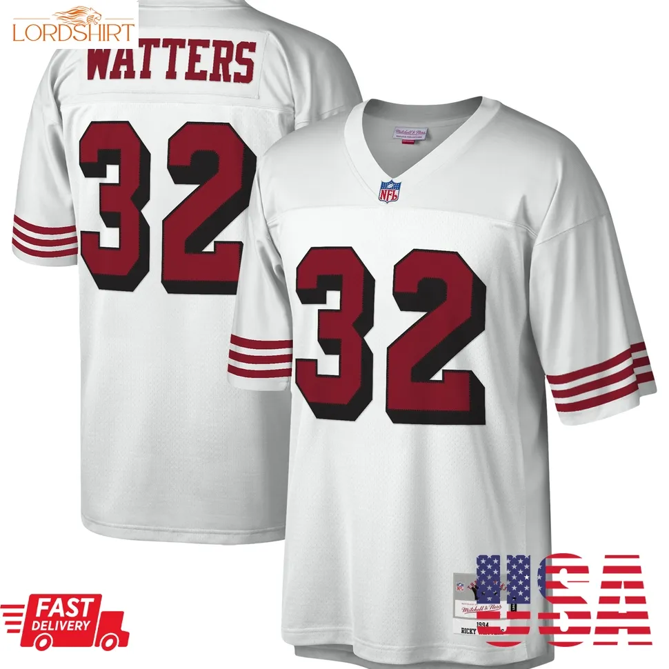 Ricky Watters San Francisco 49Ers Mitchell & Ness Legacy Replica Jersey   White