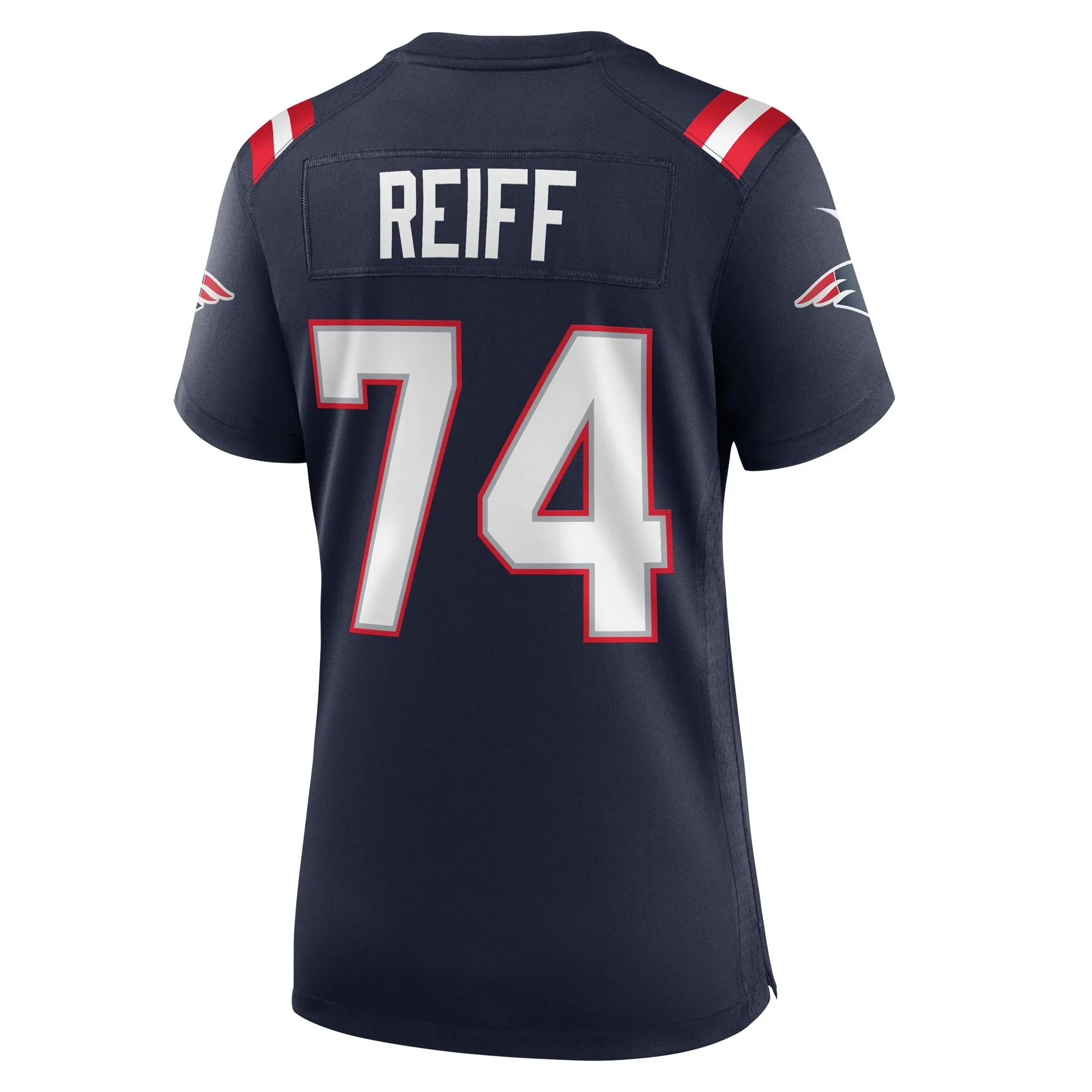 Riley Reiff New England Patriots  Women's Game Jersey - Navy