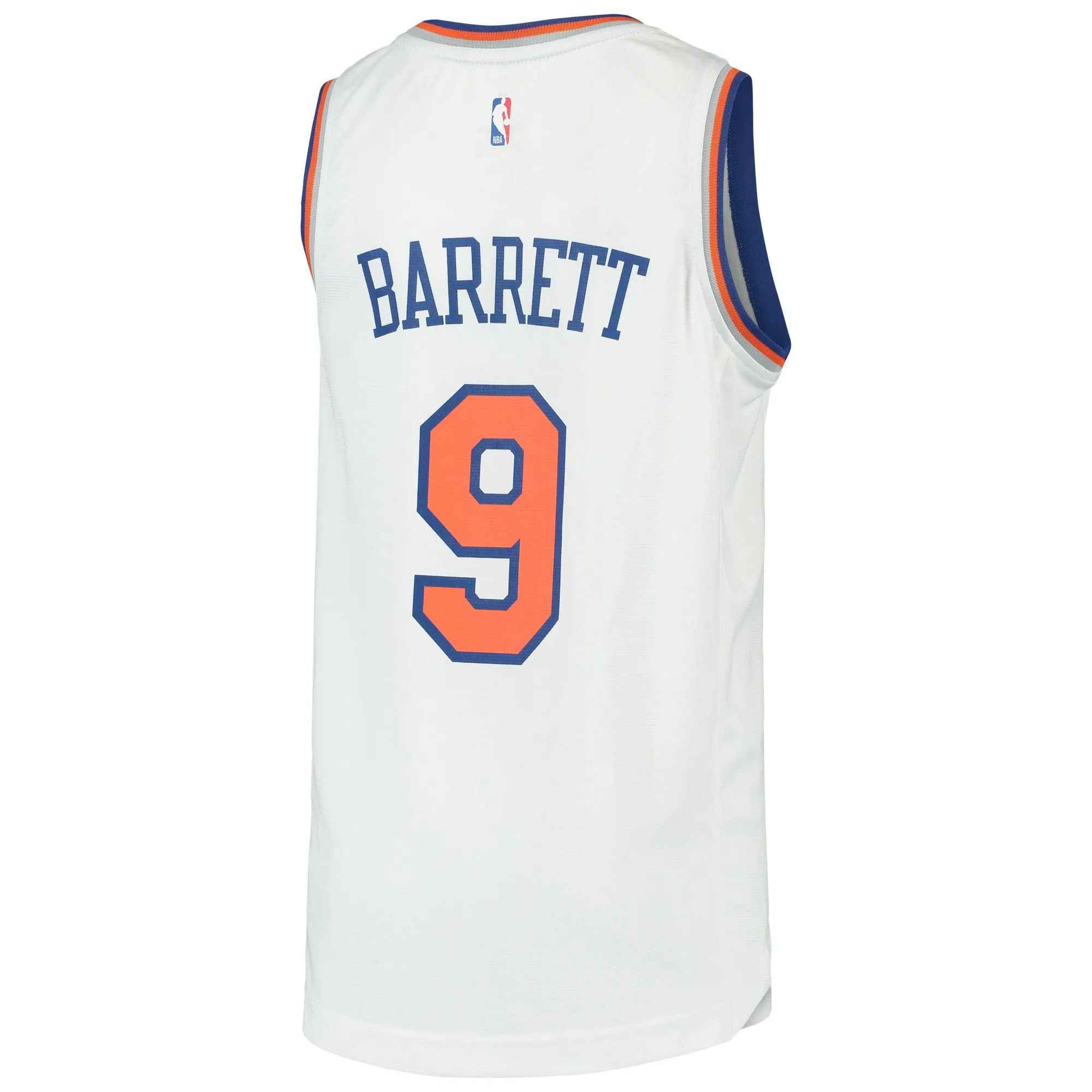 RJ Barrett New York Knicks Fanatics Branded Youth 2019 NBA Draft First Round Pick Fast Break Replica Jersey - Association Edition - White