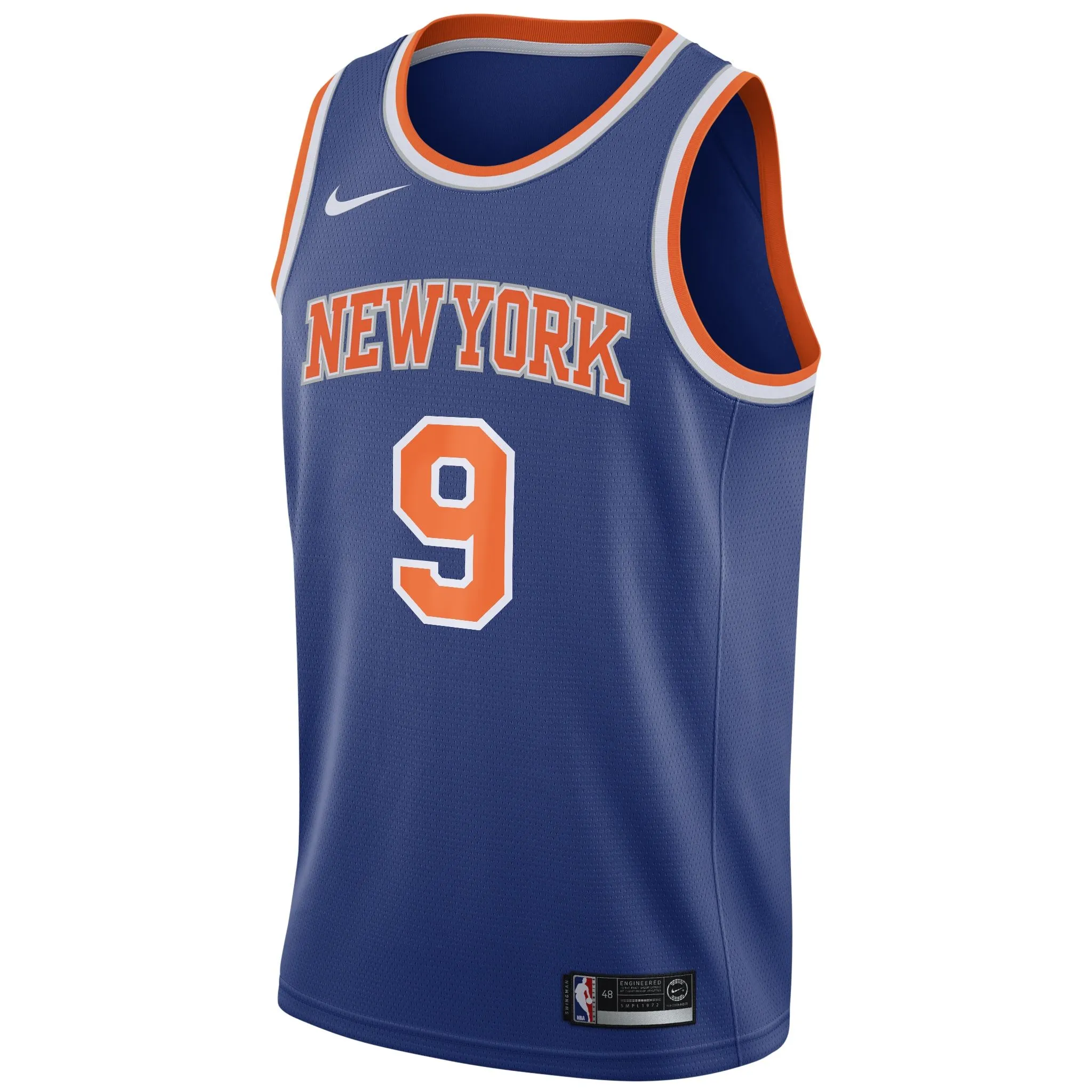 RJ Barrett New York Knicks  Swingman Jersey Blue - Icon Edition