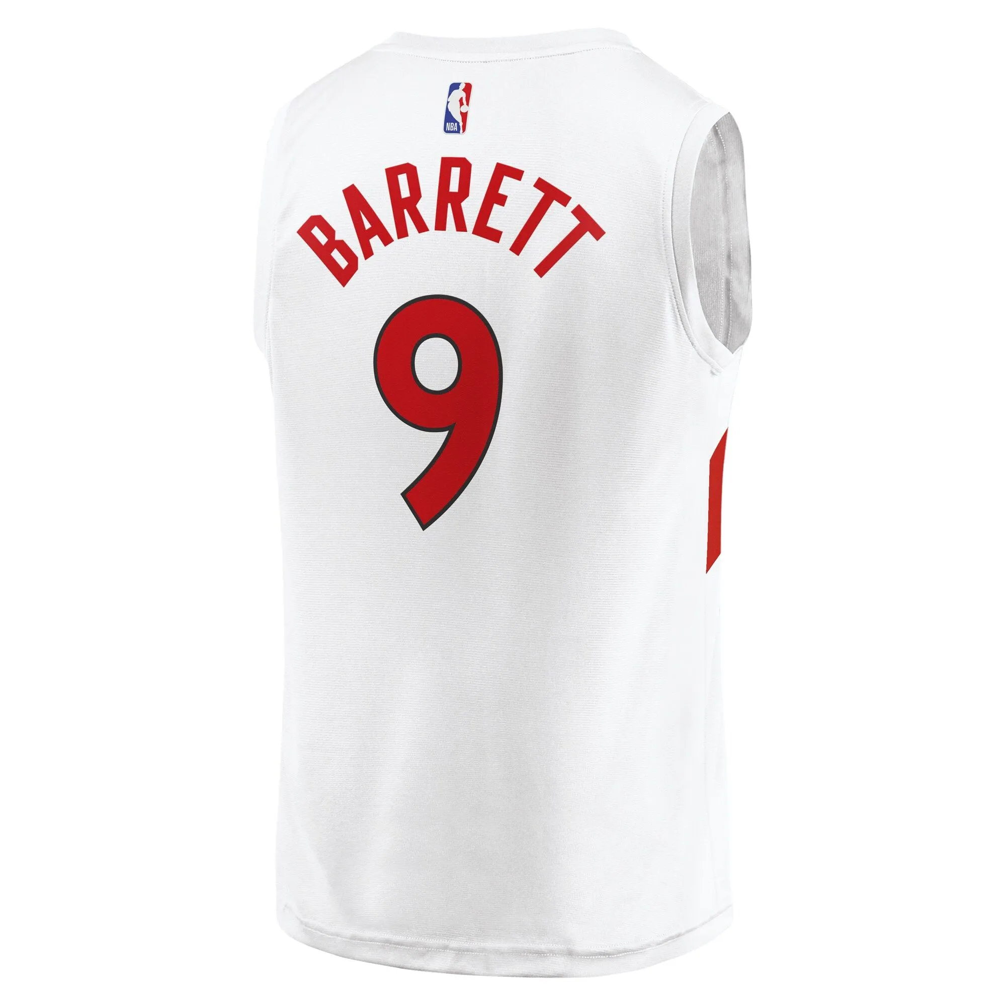 RJ Barrett Toronto Raptors Fanatics Branded Youth Fast Break Player Jersey - Association Edition - White