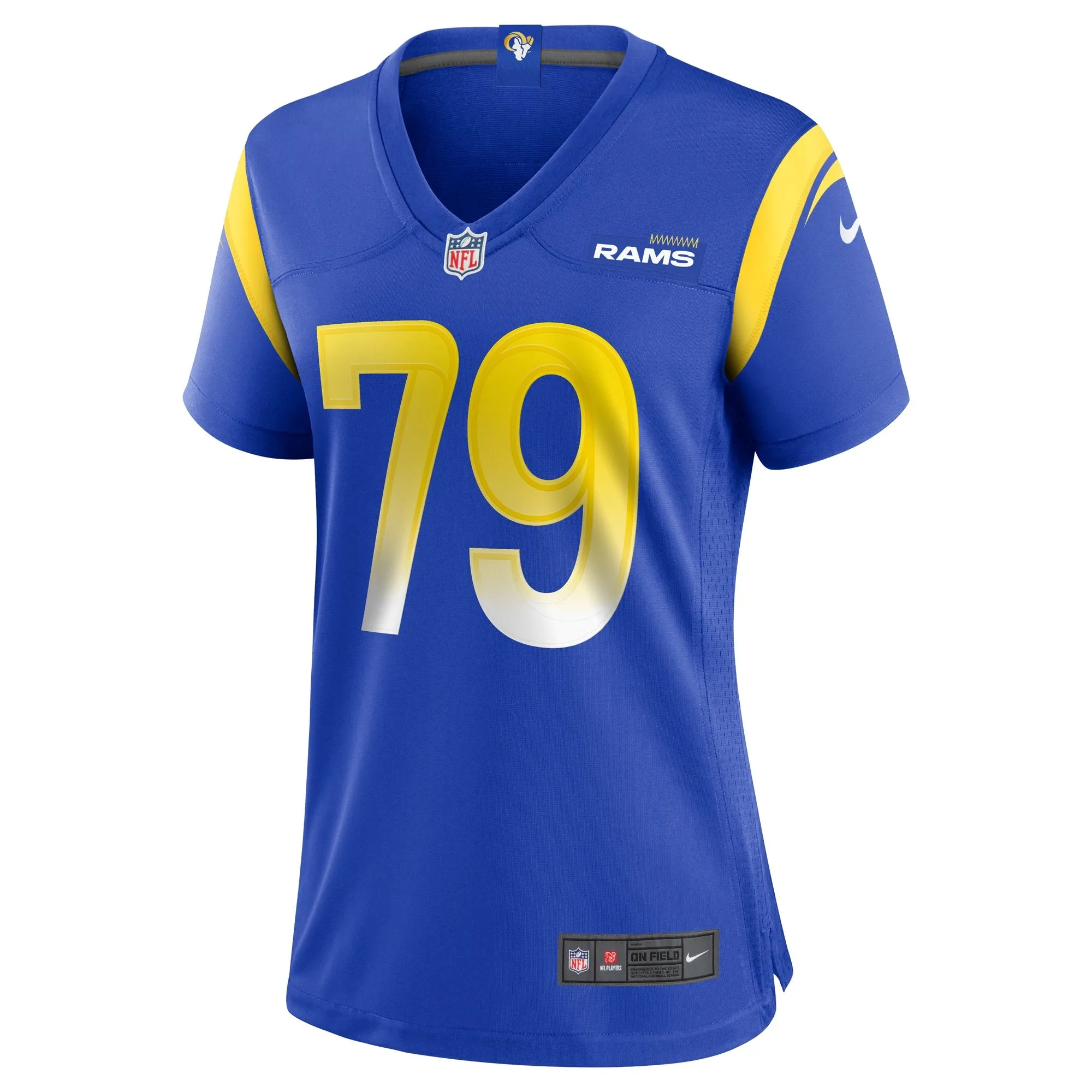 Rob Havenstein Los Angeles Rams  Women's Game Jersey - Royal