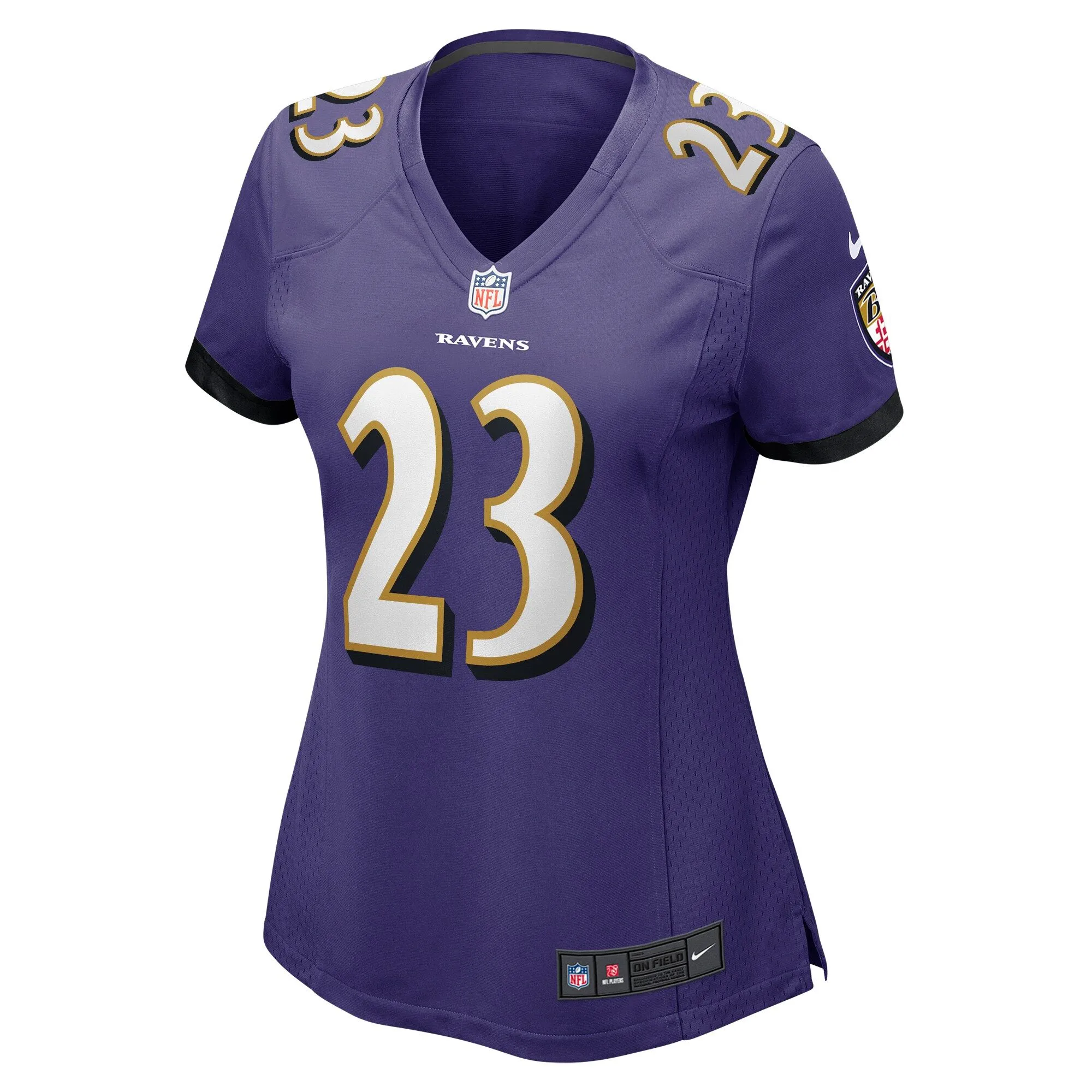 Rock Ya-Sin Baltimore Ravens  Women's  Game Jersey -  Purple