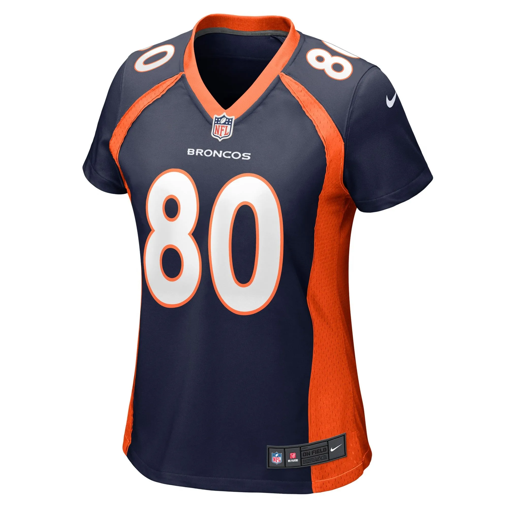 Rod Smith Denver Broncos  Women's Retired Player Jersey - Navy