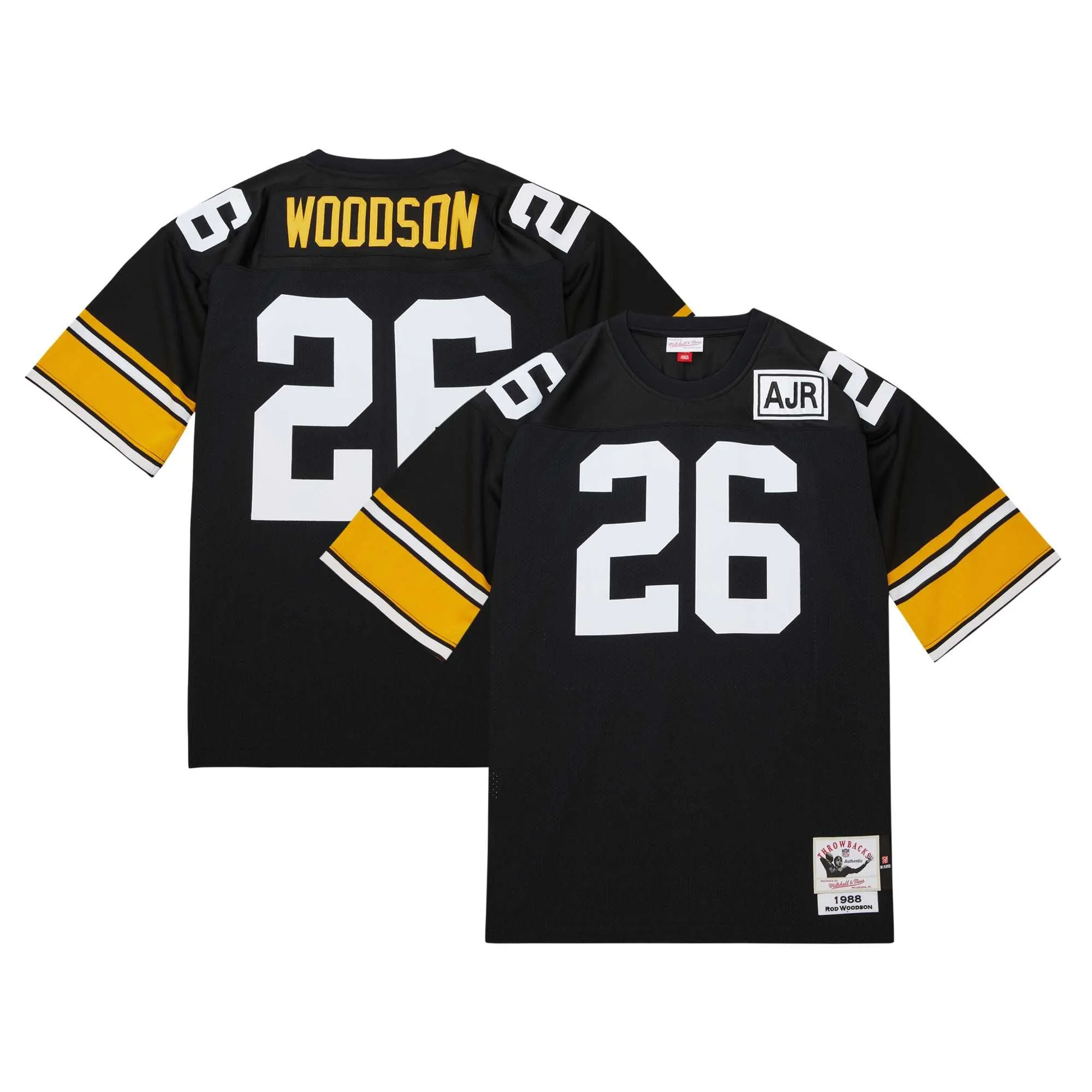 Rod Woodson Pittsburgh Steelers 1988 Mitchell & Ness  Throwback Retired Player Jersey - Black