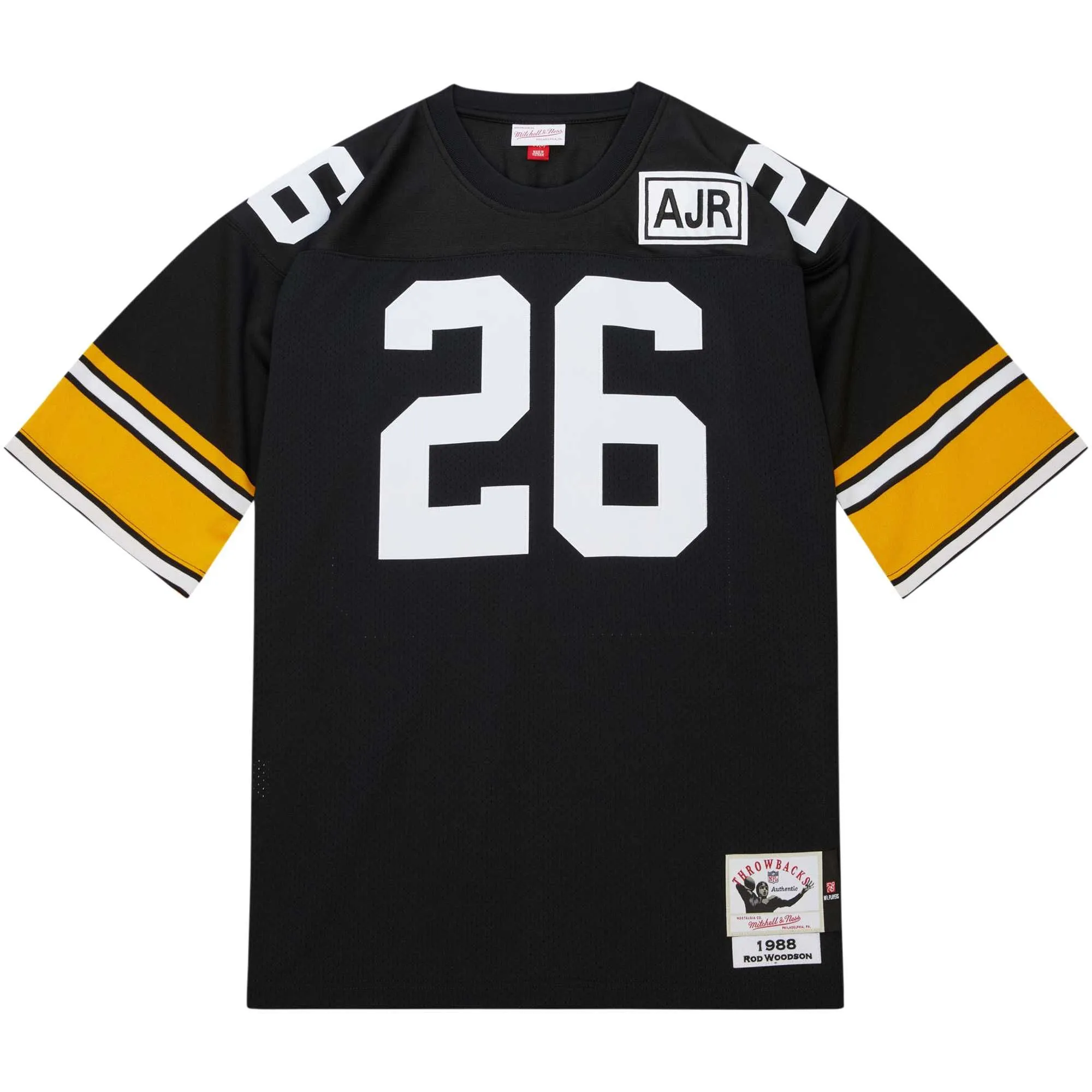 Rod Woodson Pittsburgh Steelers 1988 Mitchell & Ness  Throwback Retired Player Jersey - Black