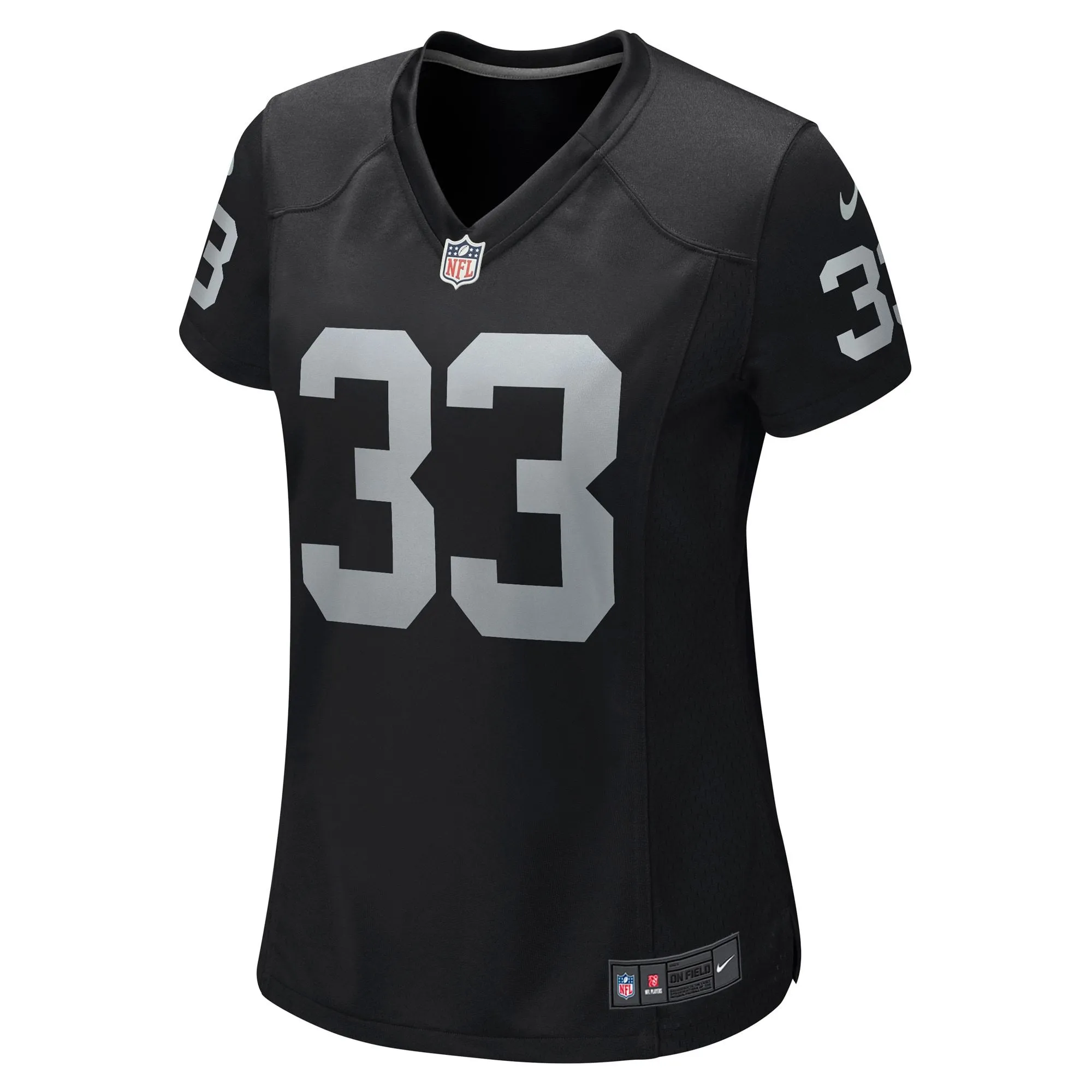 Roderic Teamer Las Vegas Raiders  Women's Game Jersey - Black