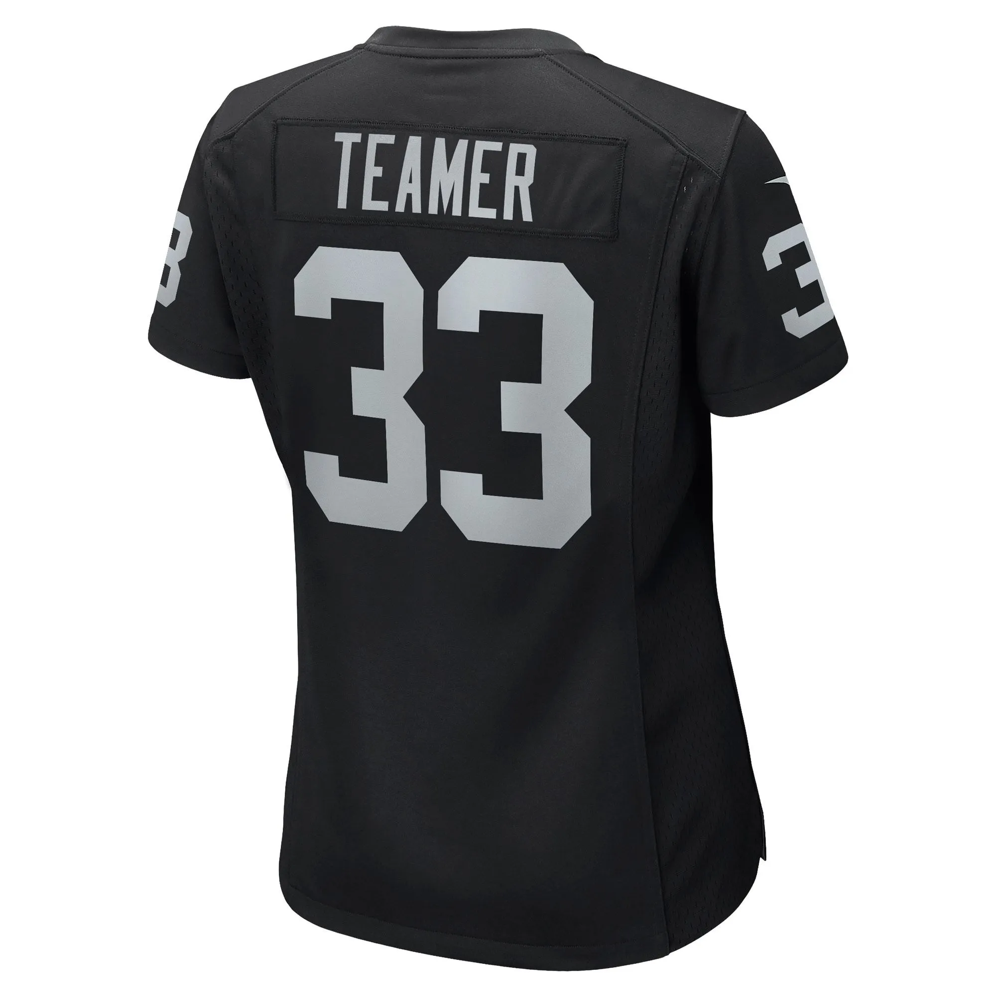 Roderic Teamer Las Vegas Raiders  Women's Game Jersey - Black