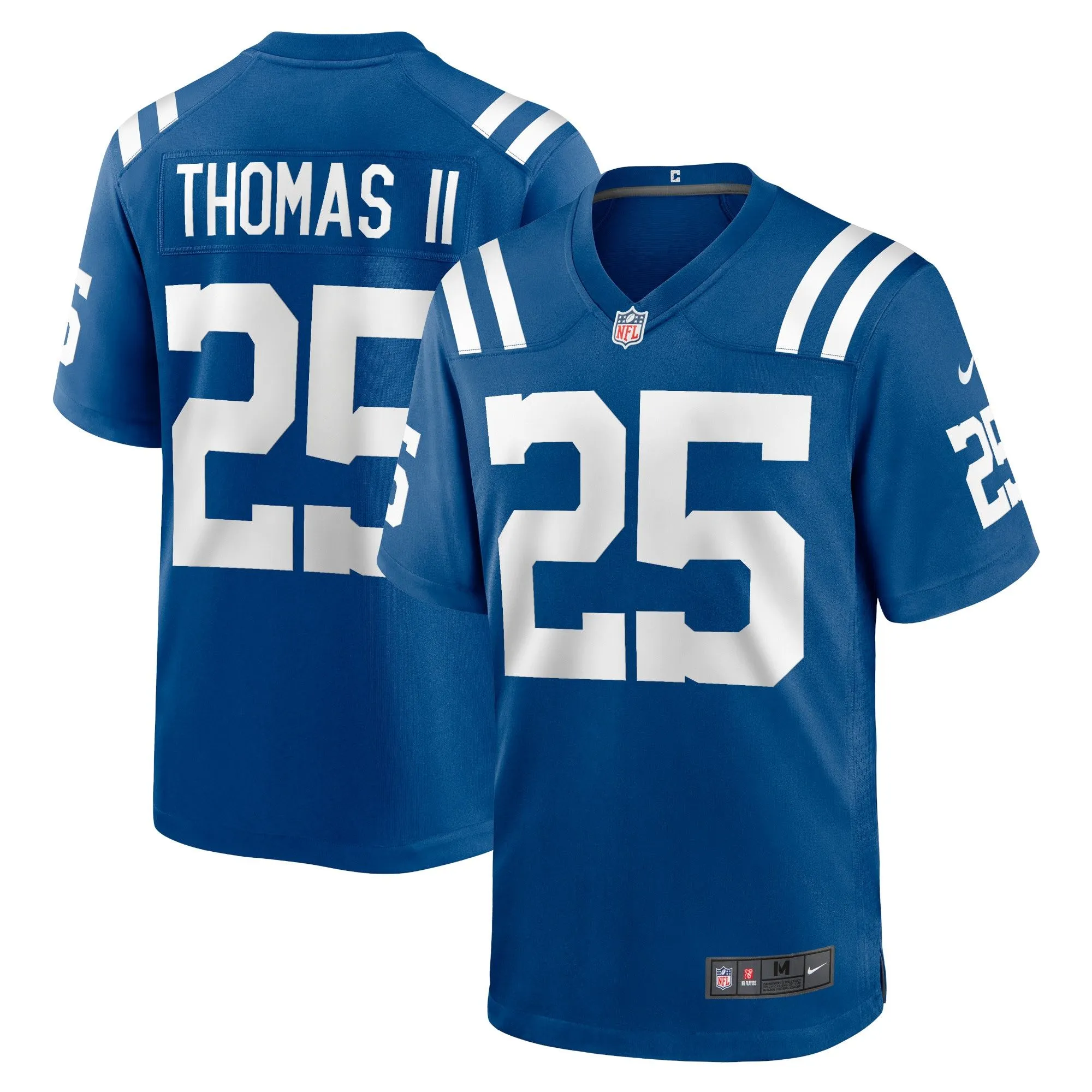 Rodney Thomas II Indianapolis Colts  Game Player Jersey - Royal