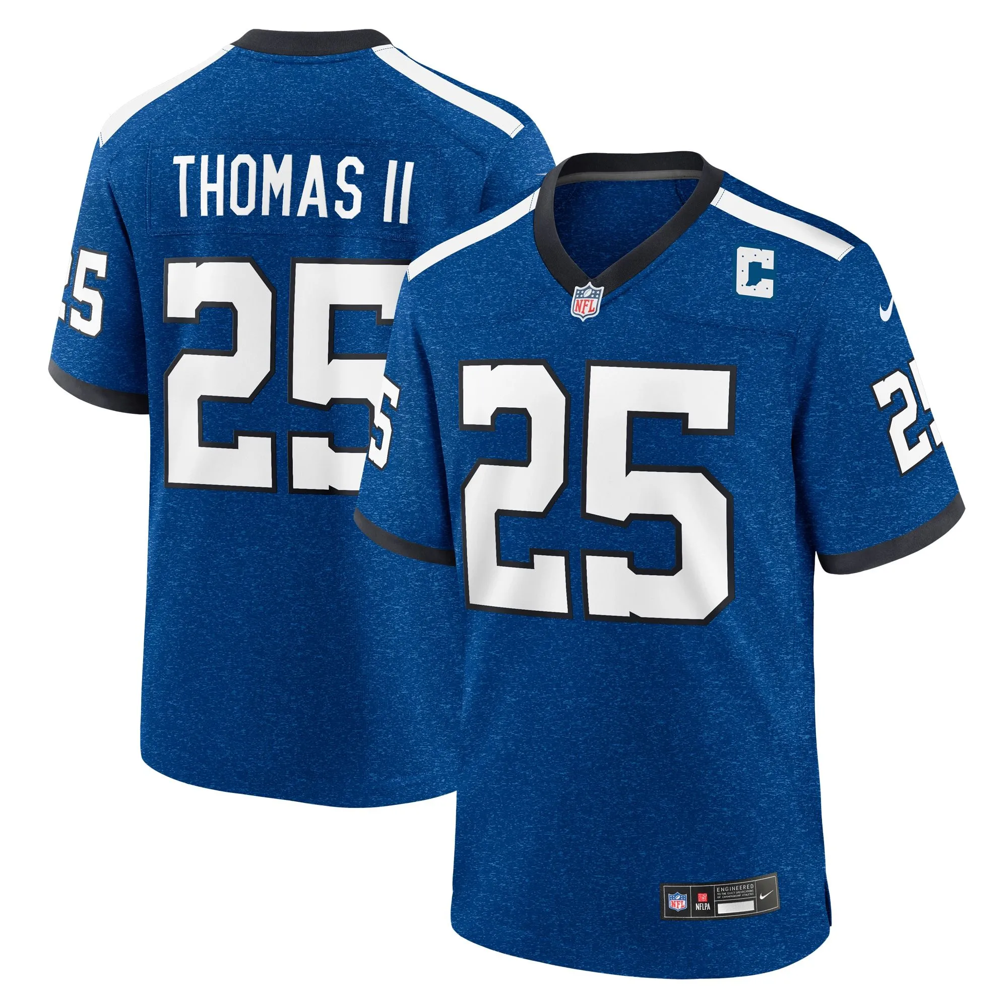 Rodney Thomas II Indianapolis Colts  Indiana Nights Alternate Game Jersey - Royal