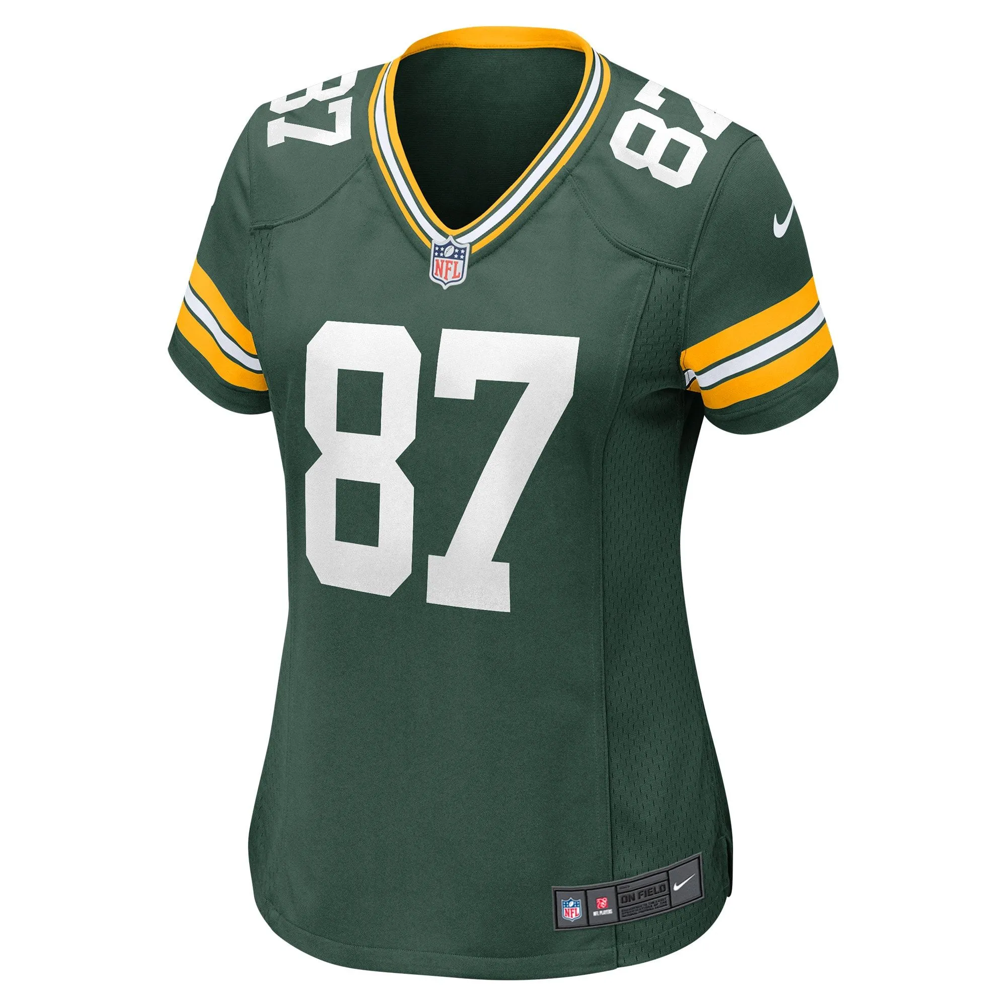 Romeo Doubs Green Bay Packers  Women's Player Game Jersey - Green