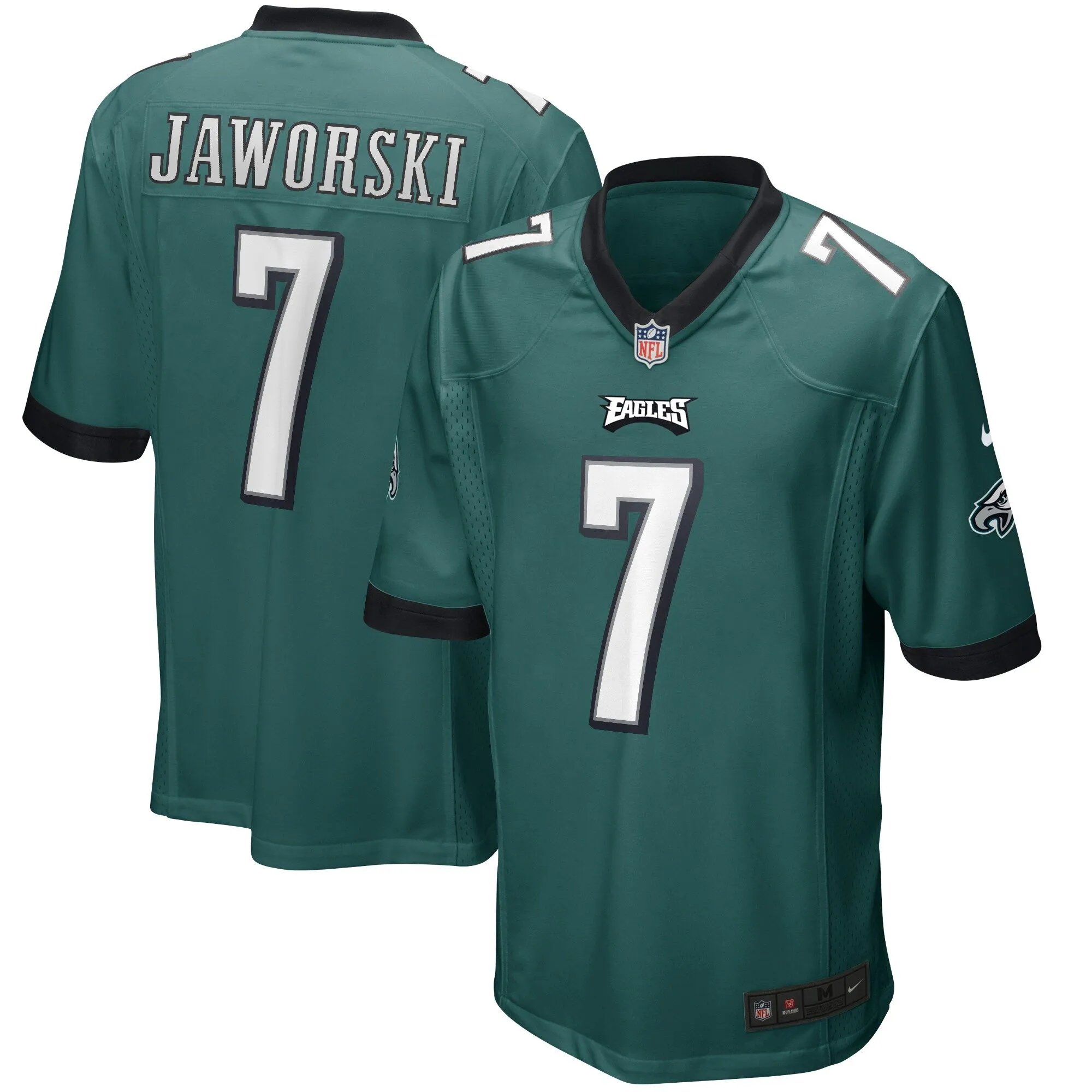 Ron Jaworski Philadelphia Eagles  Game Retired Player Jersey - Midnight Green