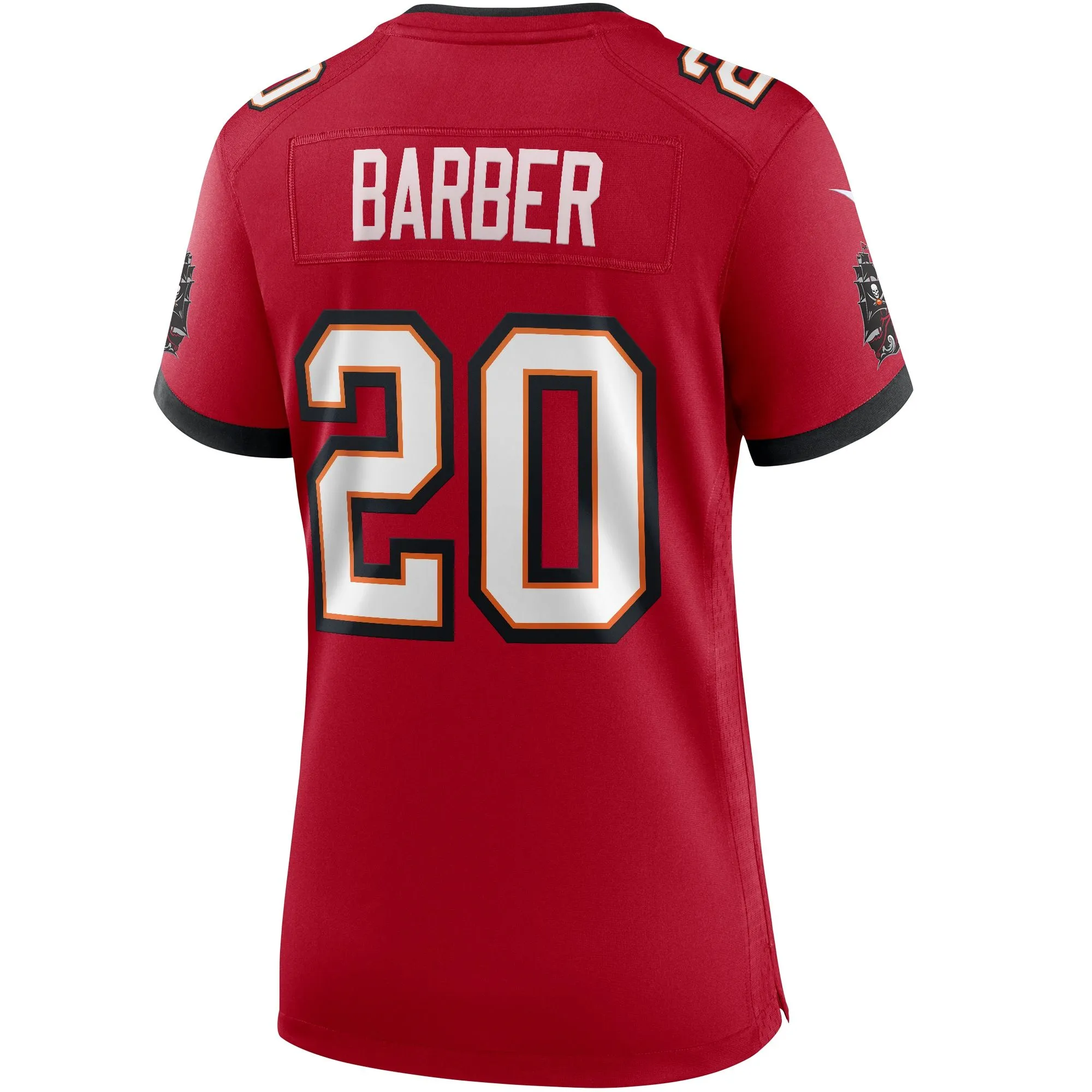 Ronde Barber Tampa Bay Buccaneers  Women's Game Retired Player Jersey - Red