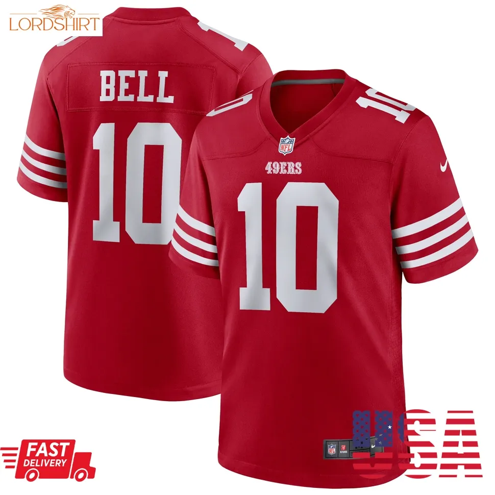 Ronnie Bell San Francisco 49Ers  Team Game Jersey   Scarlet