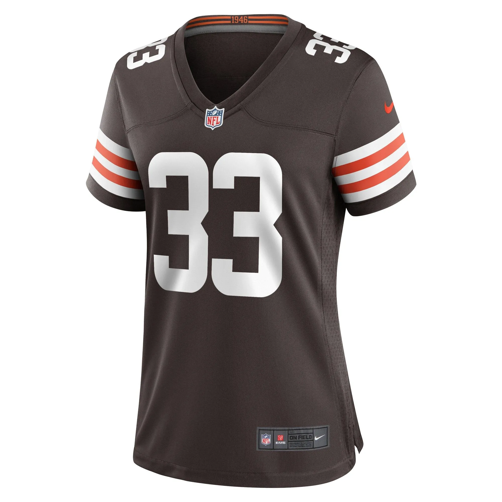 Ronnie Hickman Cleveland Browns  Women's Team Game Jersey -  Brown