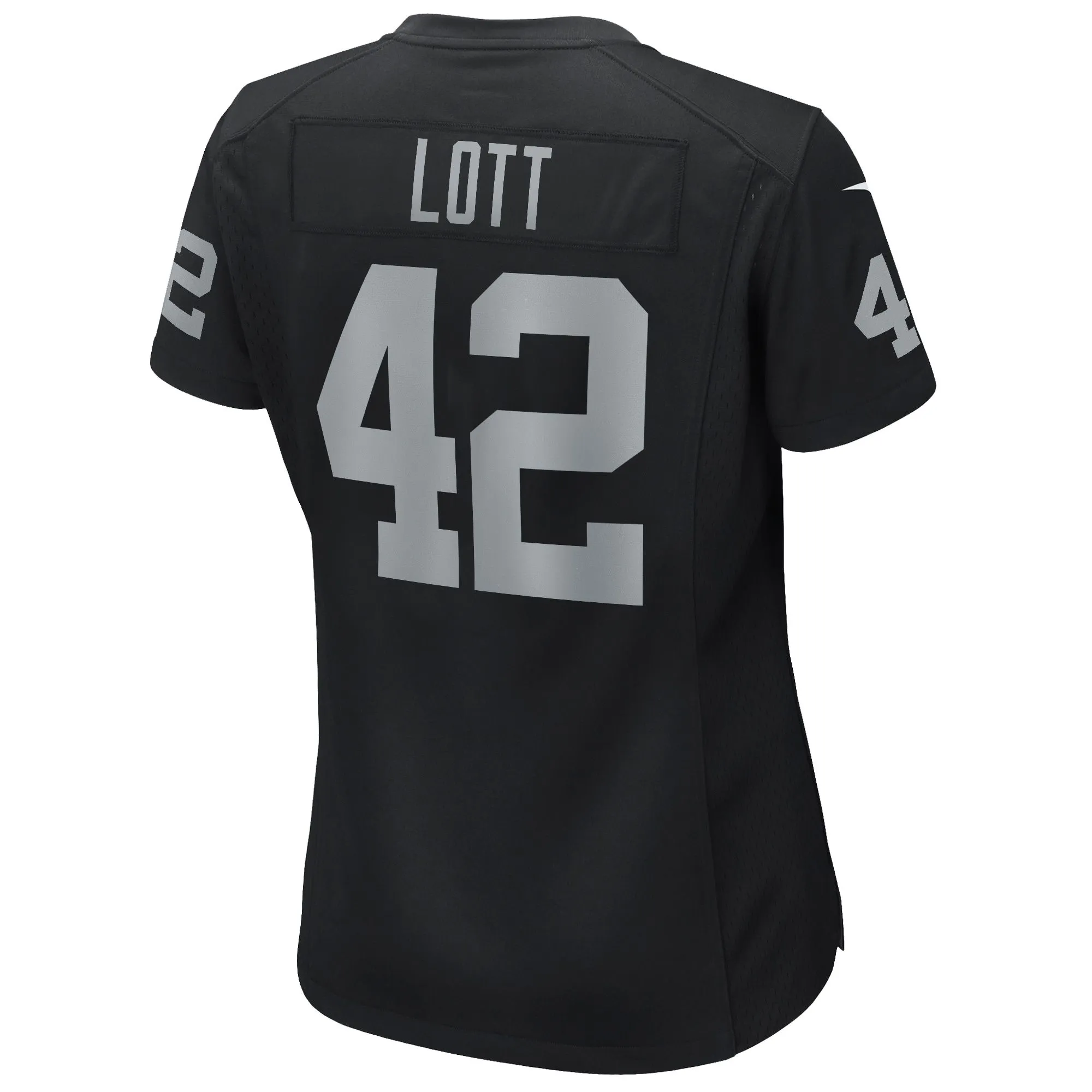 Ronnie Lott Las Vegas Raiders  Women's Game Retired Player Jersey - Black