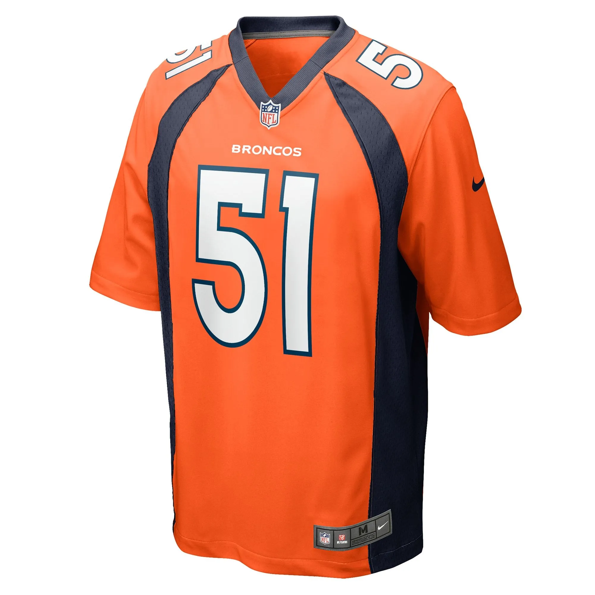 Ronnie Perkins Denver Broncos   Game Jersey -  Orange