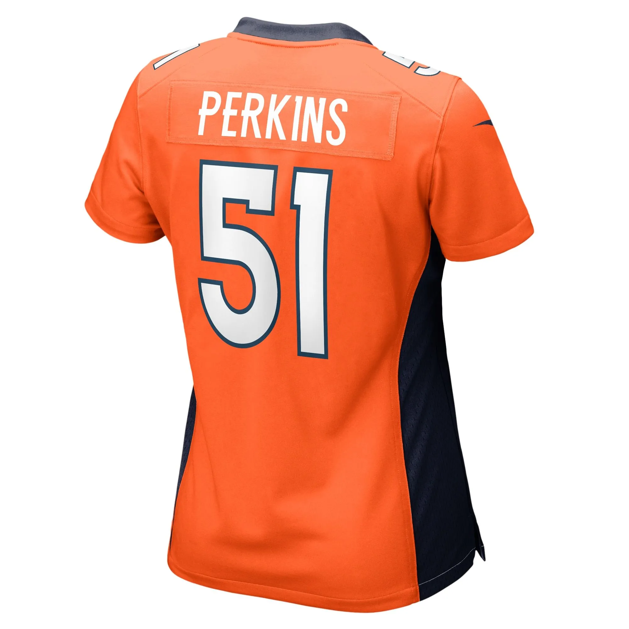 Ronnie Perkins Denver Broncos  Women's  Game Jersey -  Orange