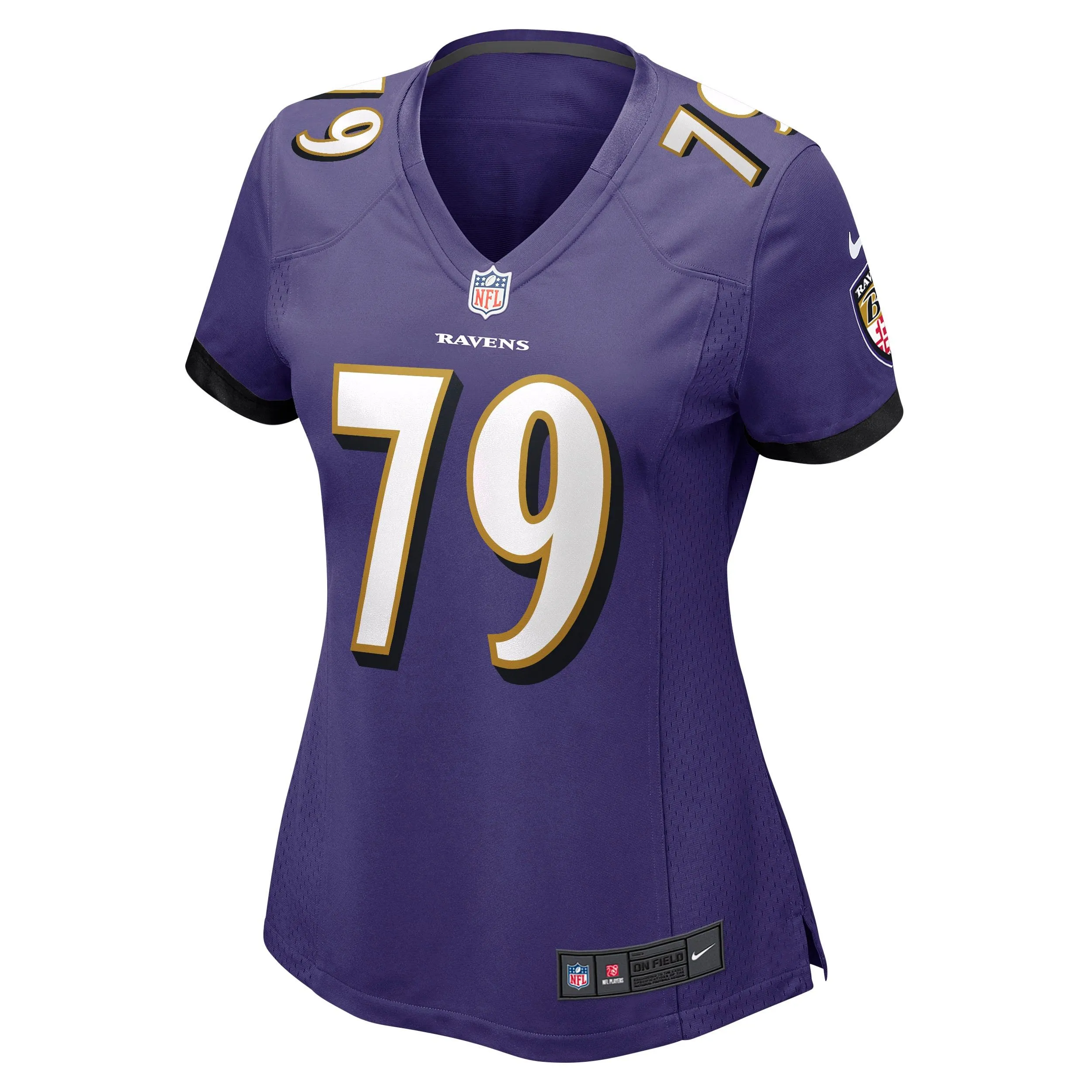 Ronnie Stanley Baltimore Ravens  Women's Game Jersey - Purple