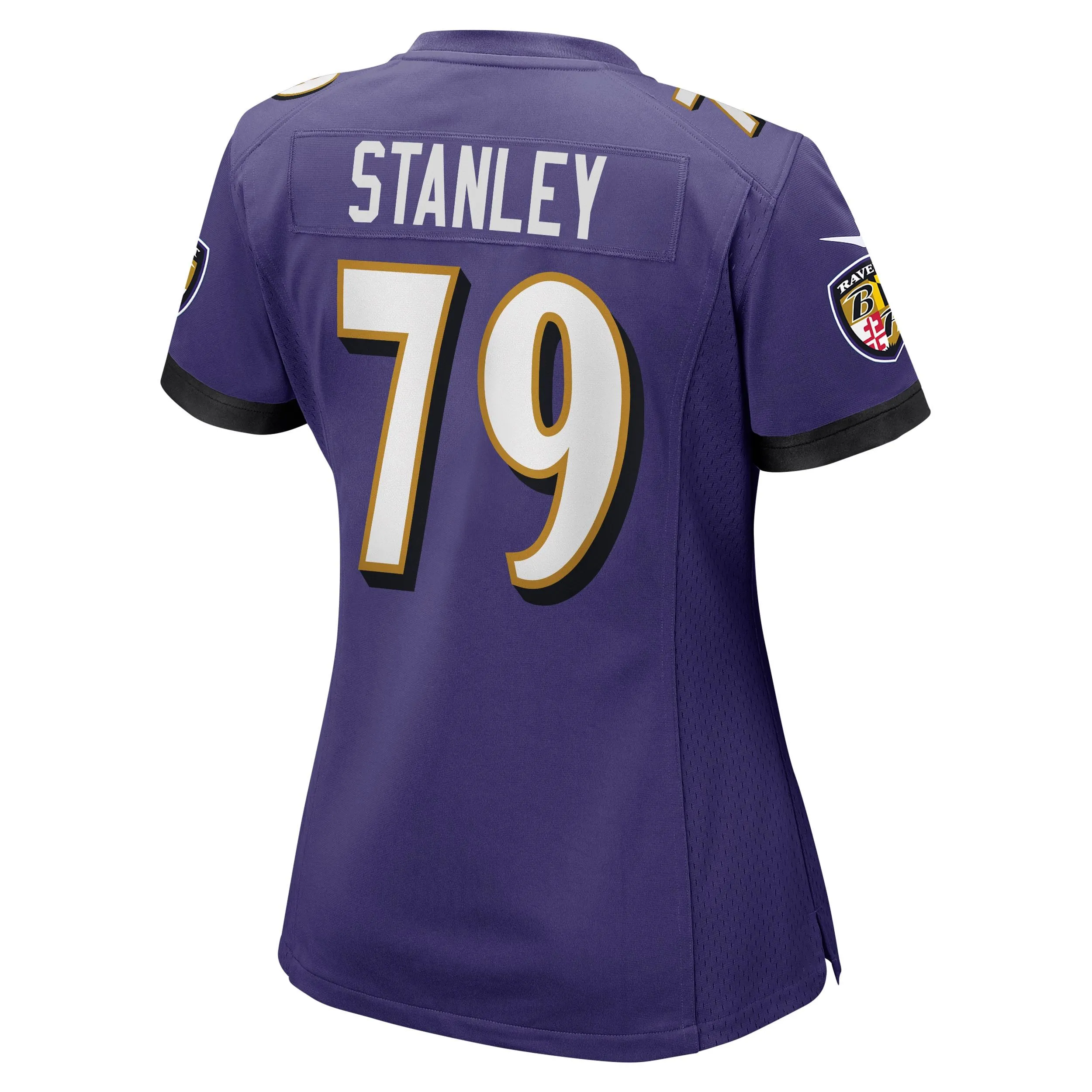 Ronnie Stanley Baltimore Ravens  Women's Game Jersey - Purple