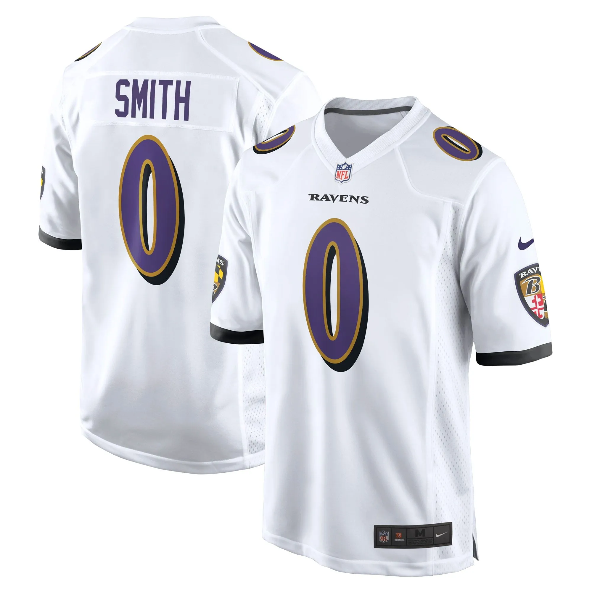 Roquan Smith Baltimore Ravens   Game Jersey - White