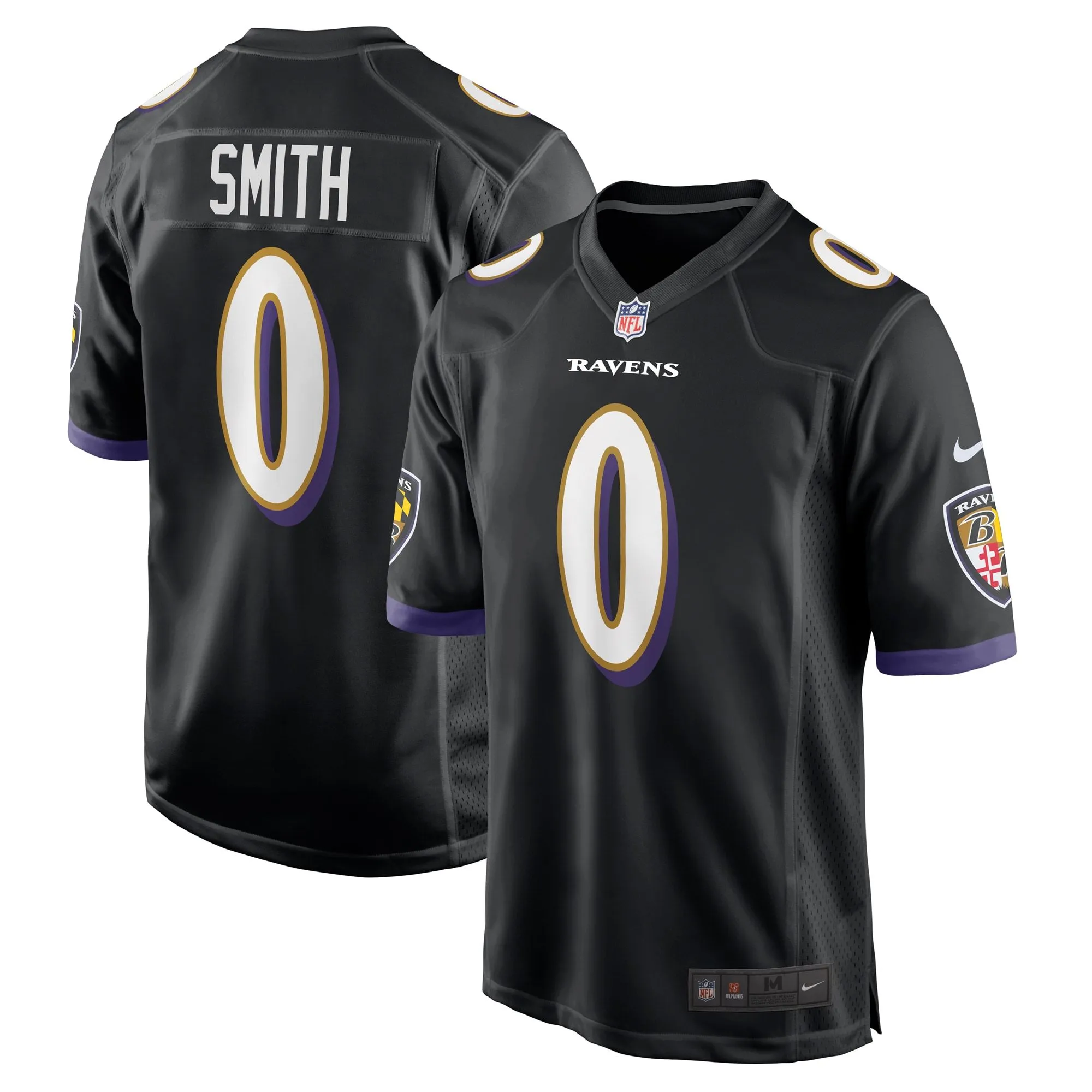 Roquan Smith Baltimore Ravens  Team Game Jersey - Black