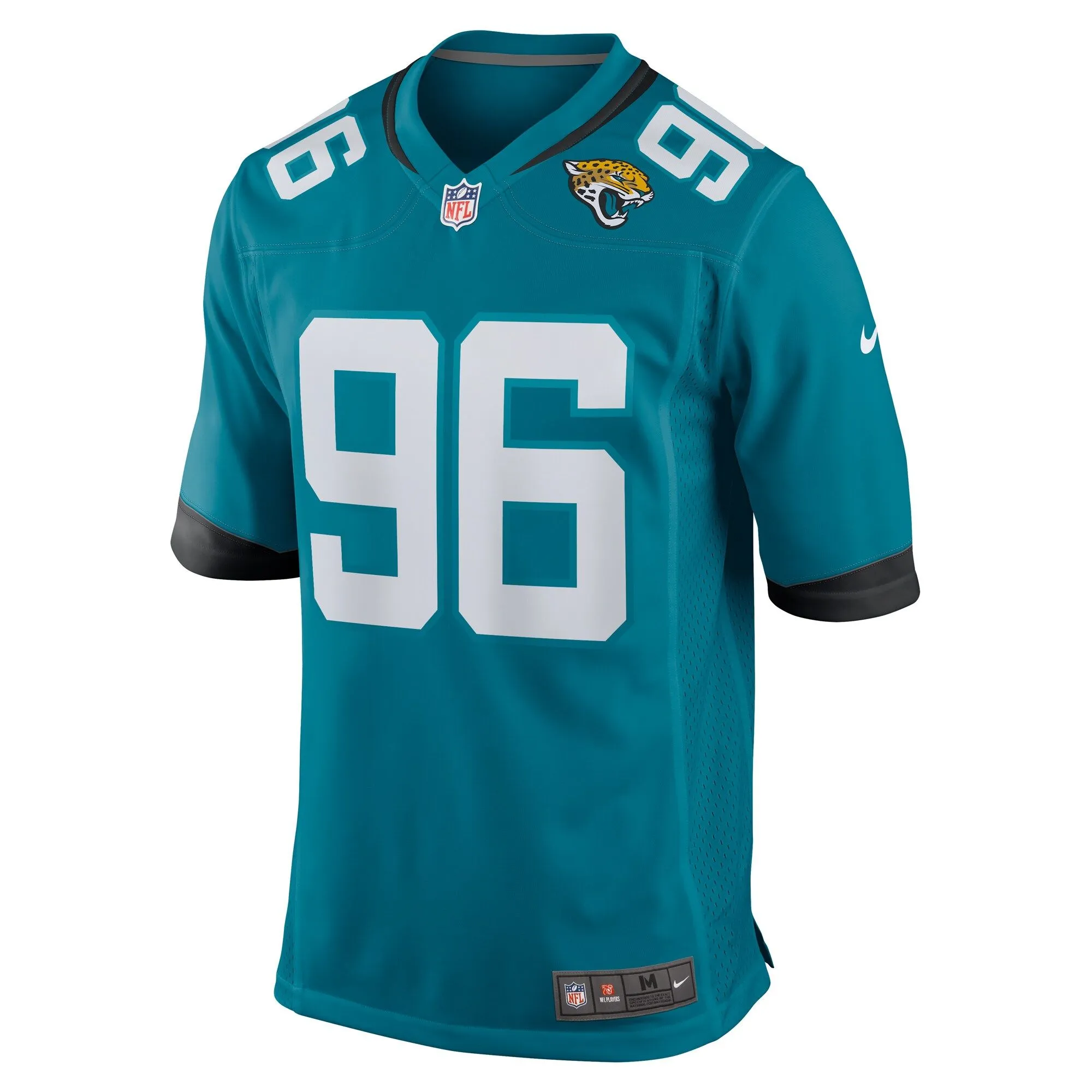 Ross Blacklock Jacksonville Jaguars  Team Game Jersey -  Teal