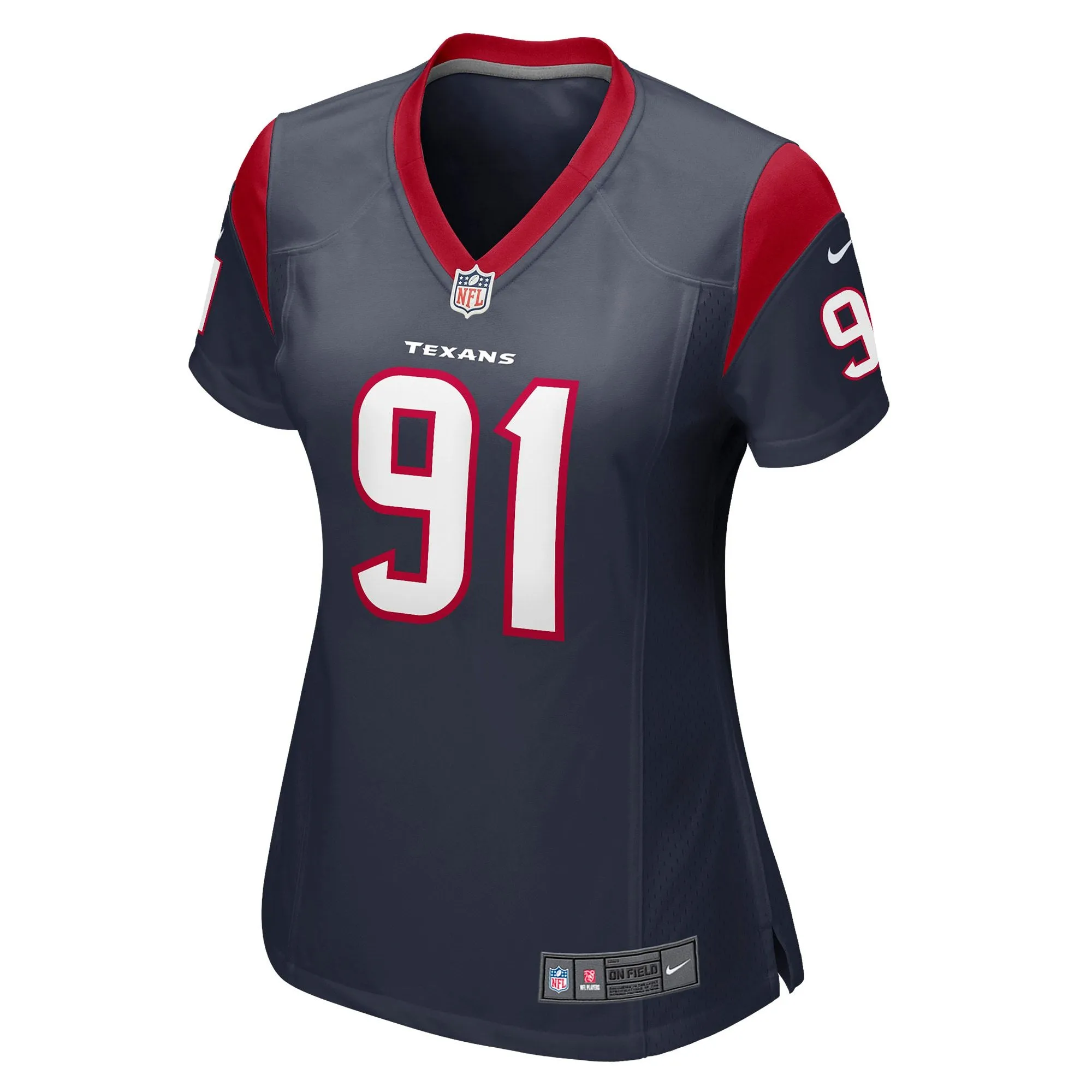 Roy Lopez Houston Texans  Women's Player Game Jersey - Navy