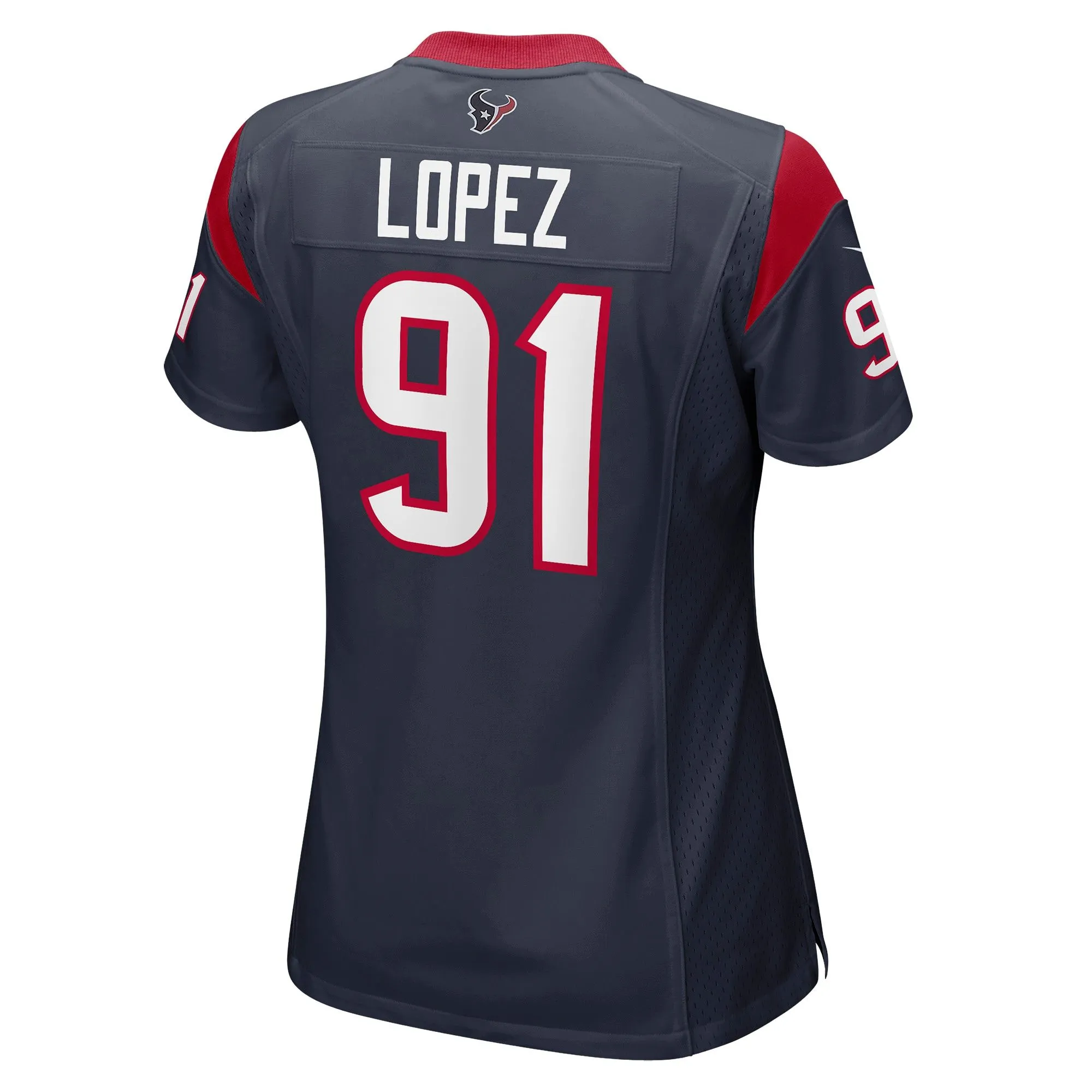 Roy Lopez Houston Texans  Women's Player Game Jersey - Navy