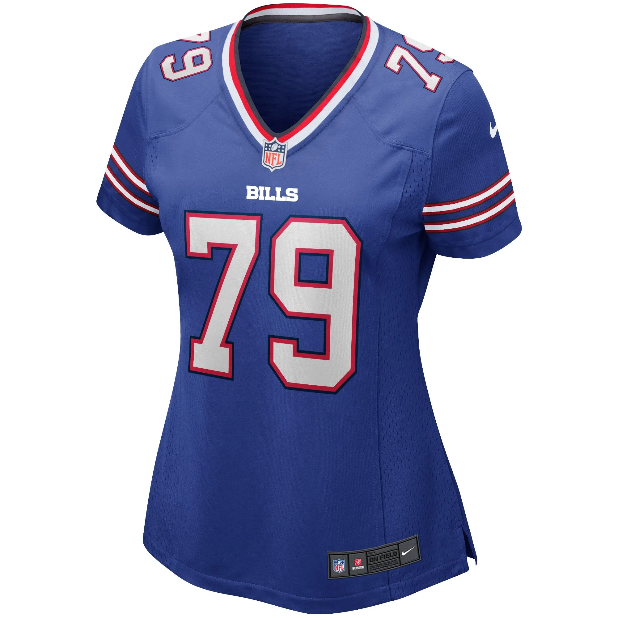 Ruben Brown Buffalo Bills  Women's Game Retired Player Jersey - Royal