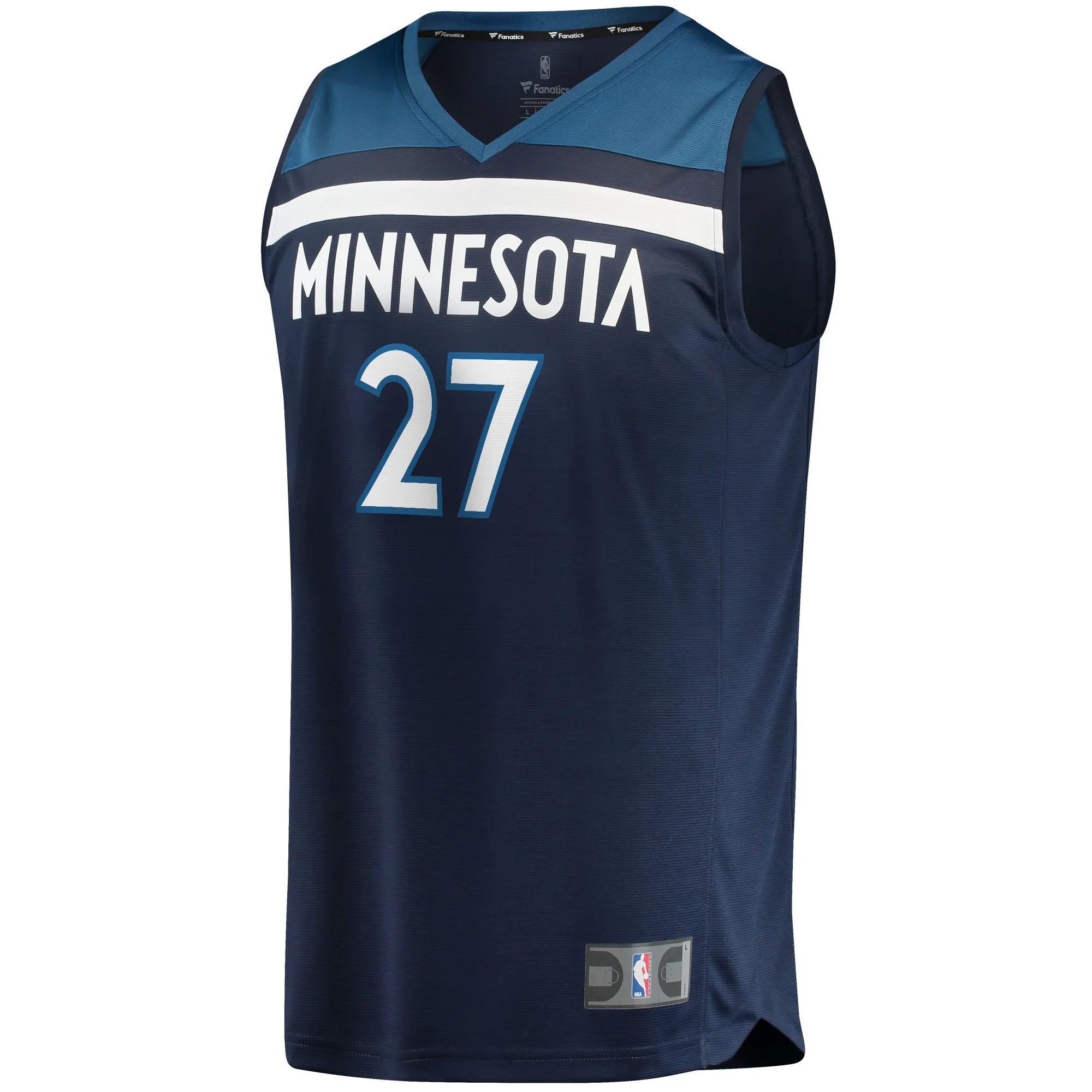 Rudy Gobert Minnesota Timberwolves Fanatics Branded Fast Break Replica Jersey - Icon Edition - Navy