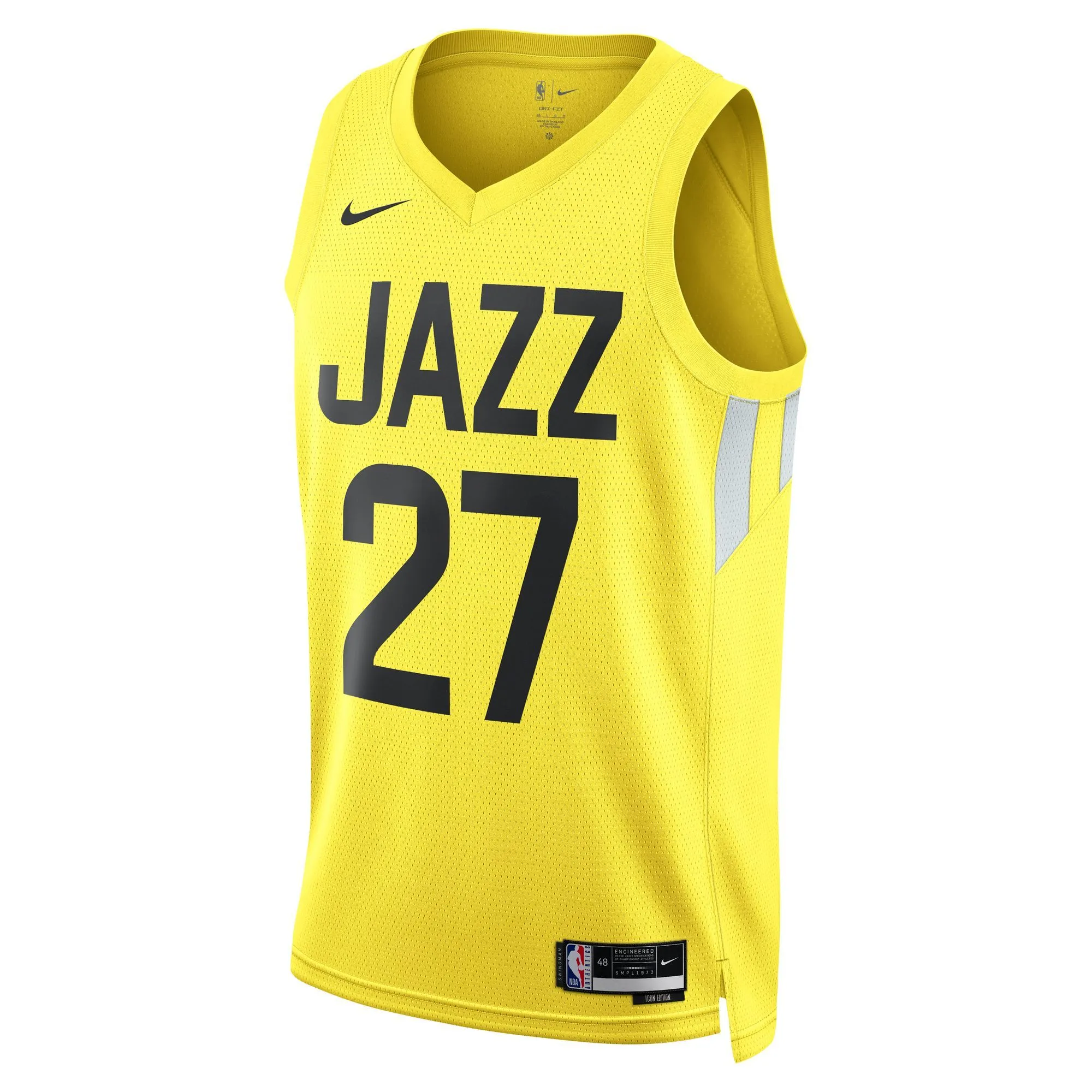 Rudy Gobert Utah Jazz  Unisex Swingman Jersey - Icon Edition - Gold