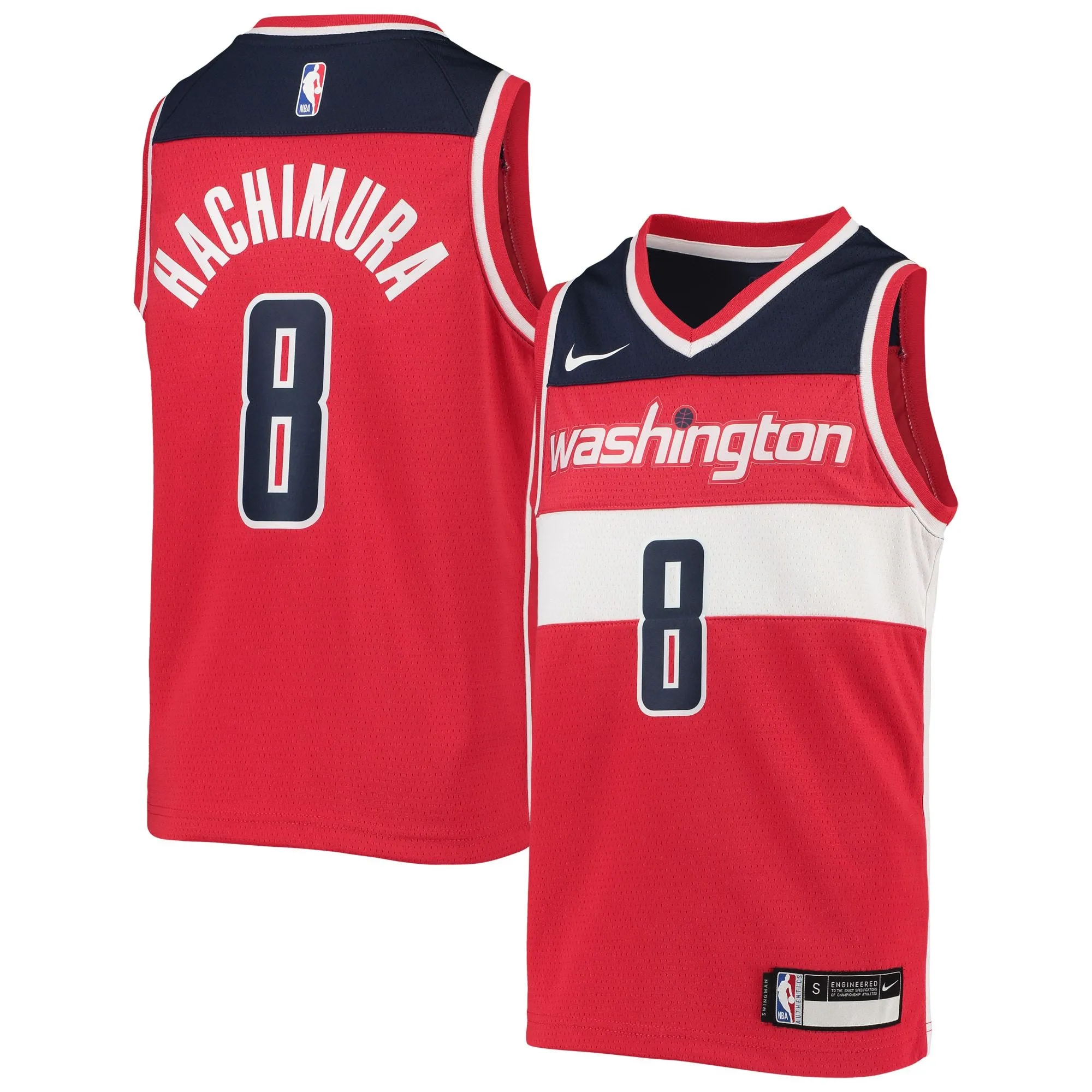 Rui Hachimura Washington Wizards  Youth Team Swingman Jersey - Red