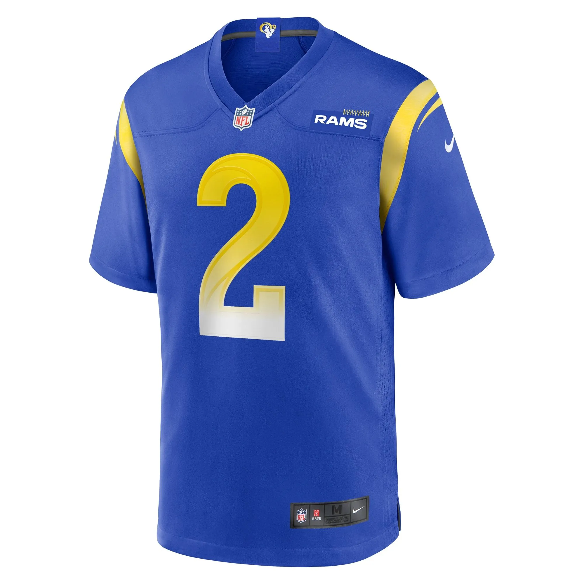 Russ Yeast Los Angeles Rams  Home Game Jersey - Royal