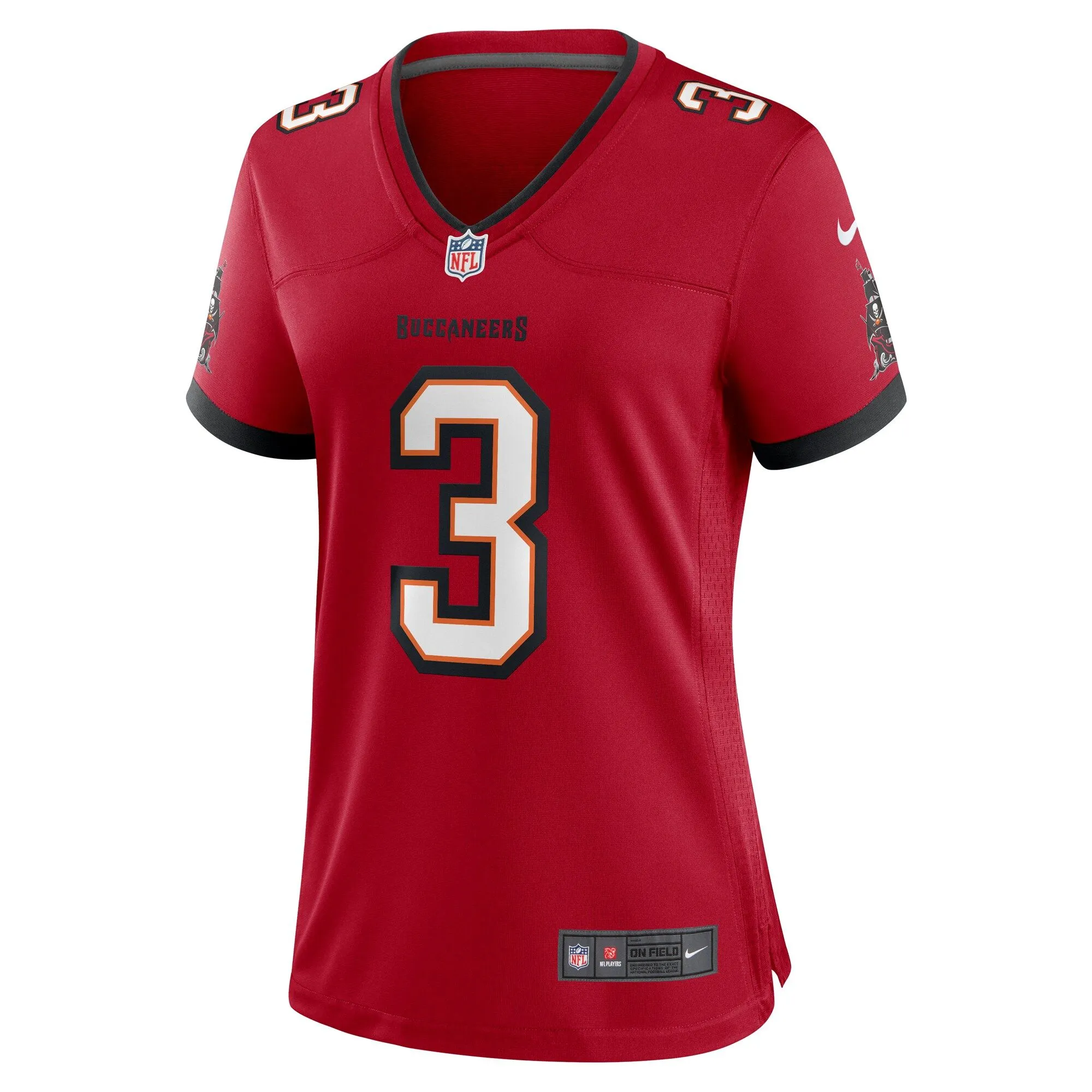 Russell Gage Tampa Bay Buccaneers  Women's  Game Jersey -  Red