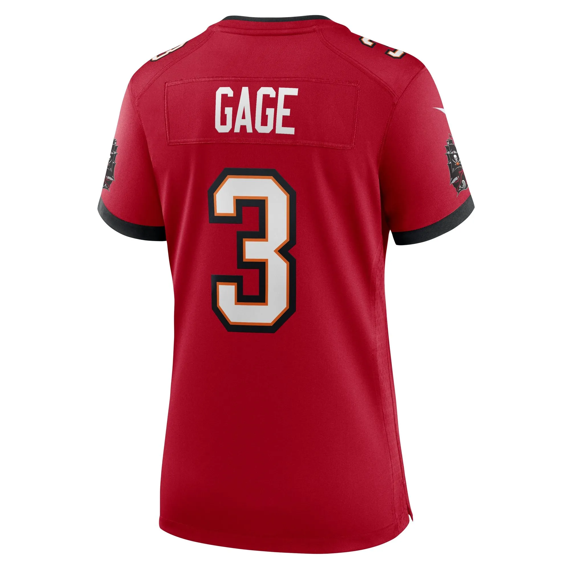 Russell Gage Tampa Bay Buccaneers  Women's  Game Jersey -  Red