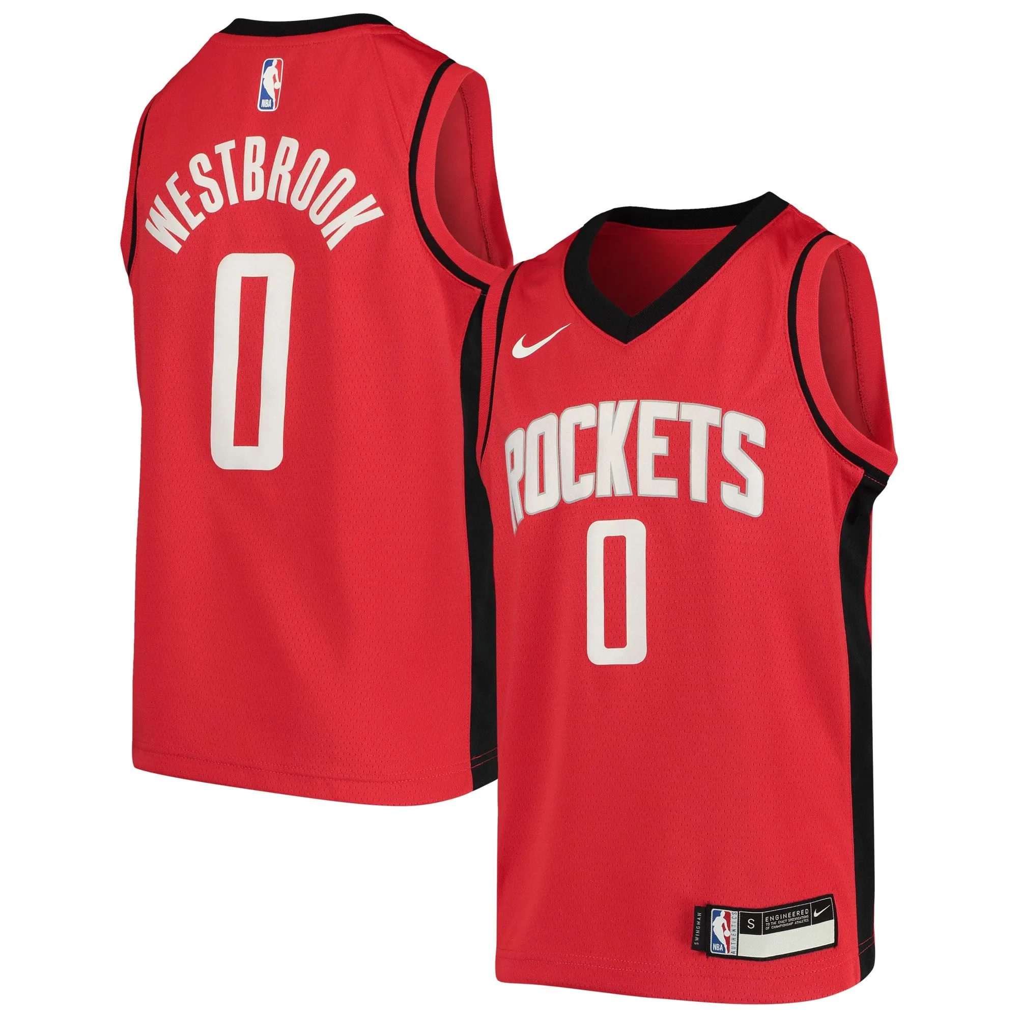 Russell Westbrook Houston Rockets  Youth Swingman Jersey - Icon Edition - Red