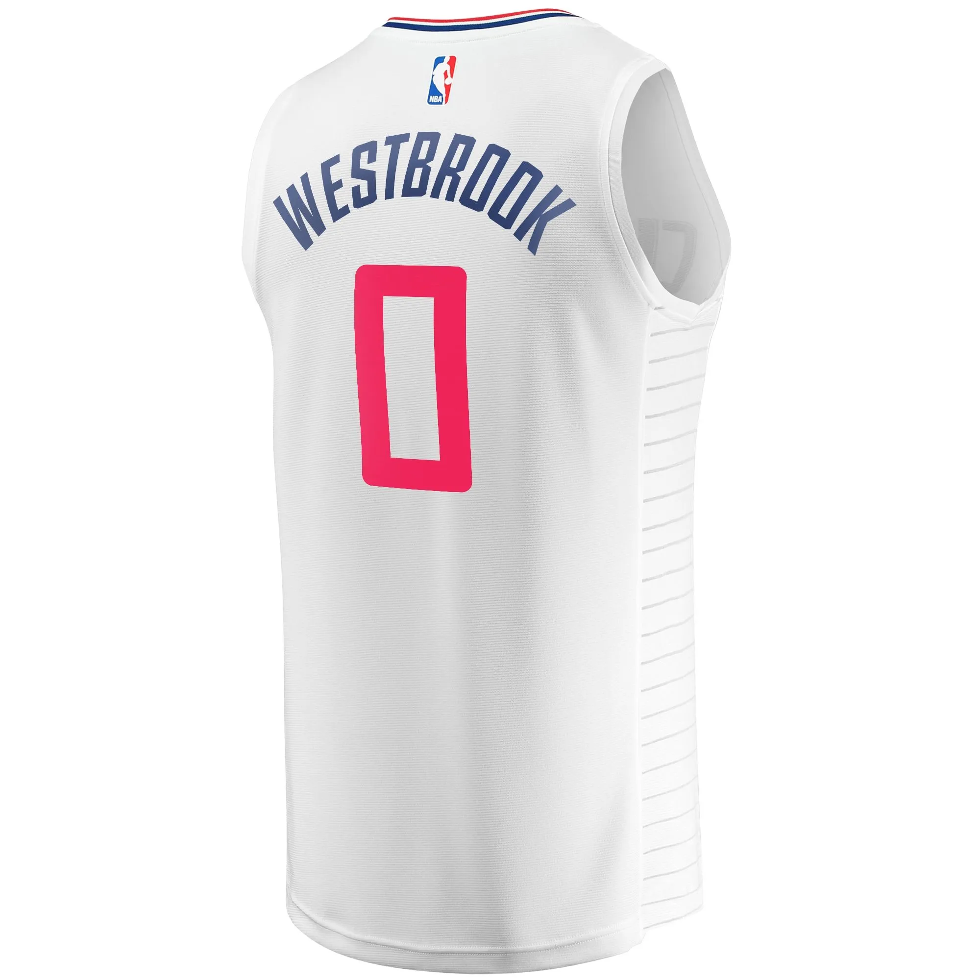 Russell Westbrook LA Clippers Fanatics Branded Fast Break Player Jersey - Association Edition - White